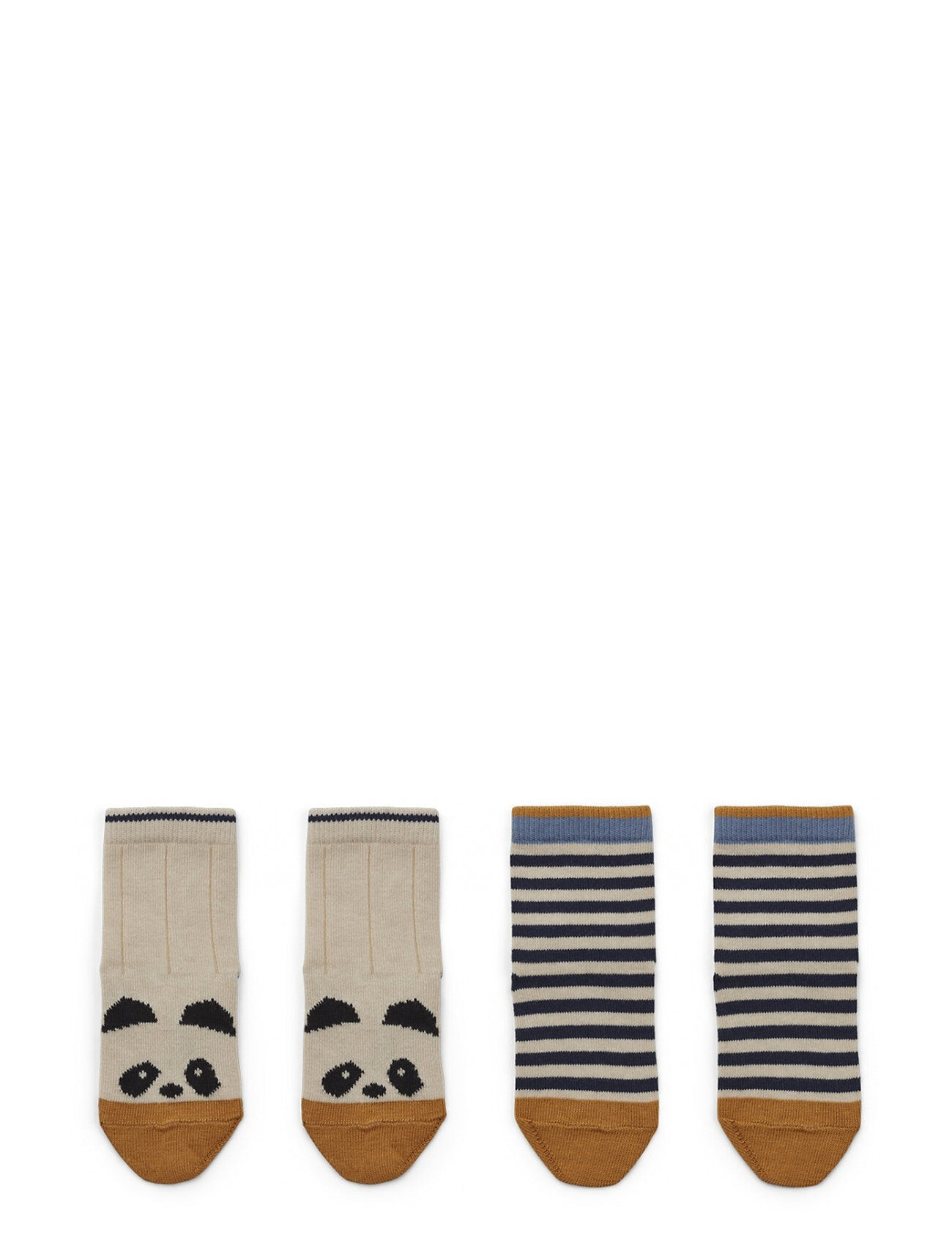Liewood Silas Cotton Socks - 2 Pack Socks & Tights Socks Multi/mønstret Liewood