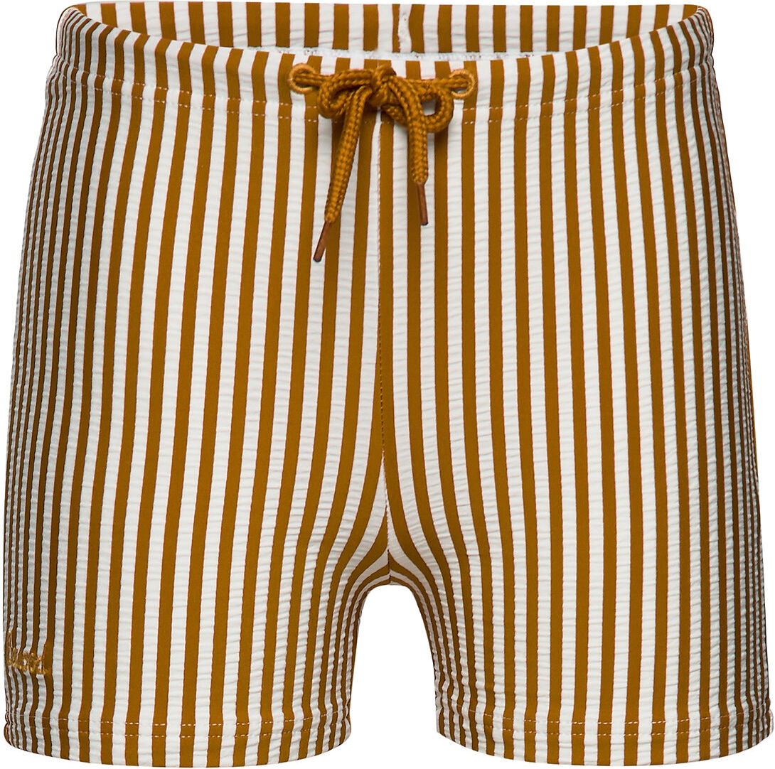 Liewood Otto Swim Pants Seersucker Badeshorts Brun Liewood