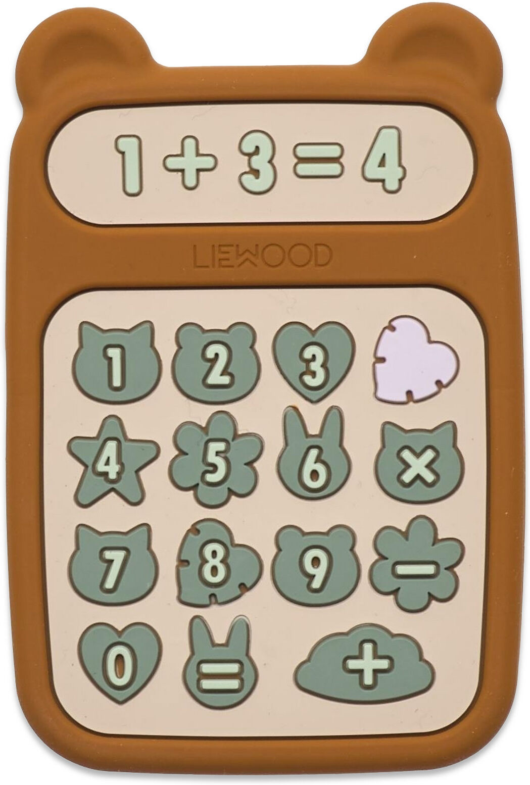 Liewood Niels Calculator Toys Baby Toys Teething Toys Gul Liewood