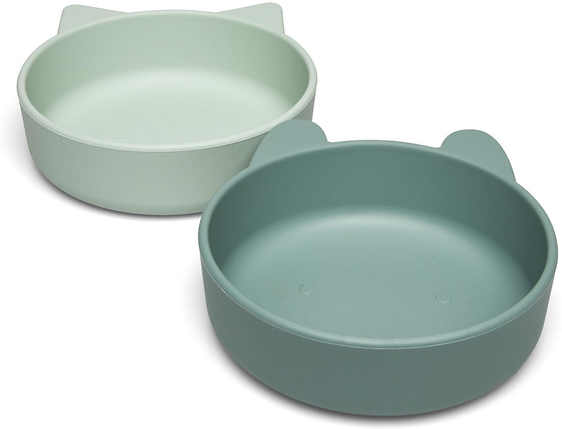 Liewood Vanessa Bowl 2-Pack Home Meal Time Plates & Bowls Bowls Grønn Liewood