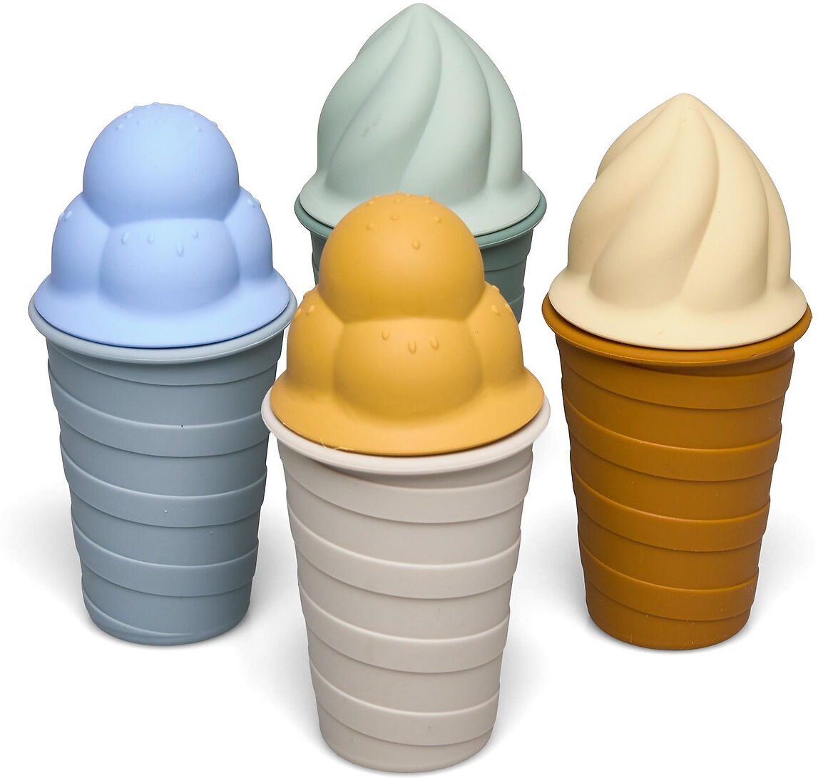 Liewood Bay Ice Cream Toy 4-Pack Toys Toy Kitchen & Accessories Toy Food & Cakes Blå Liewood