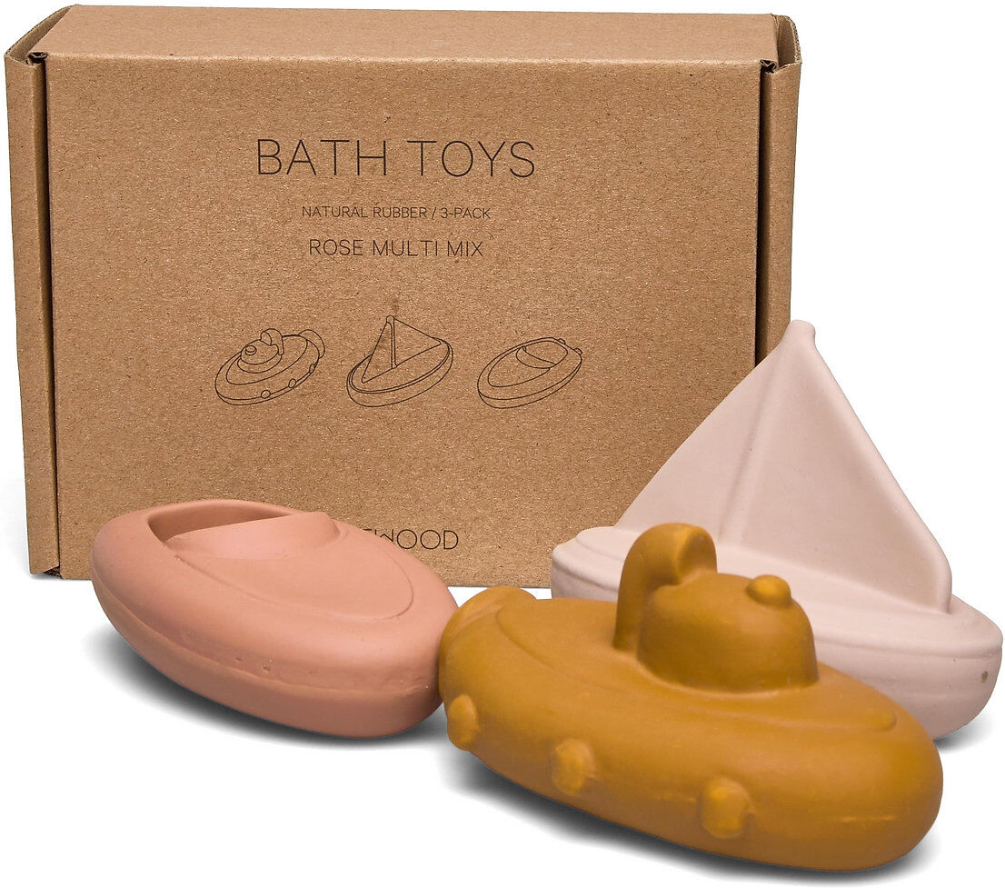 Liewood Troels Bath Toys 3-Pack Toys Bath & Water Toys Bath Toys Brun Liewood