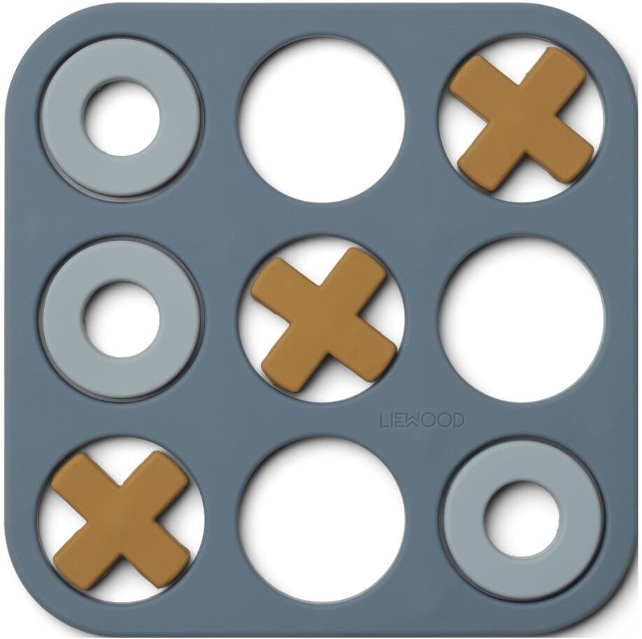 Liewood Kelsey Tic Tac Toe Toys Puzzles And Games Games Blå Liewood