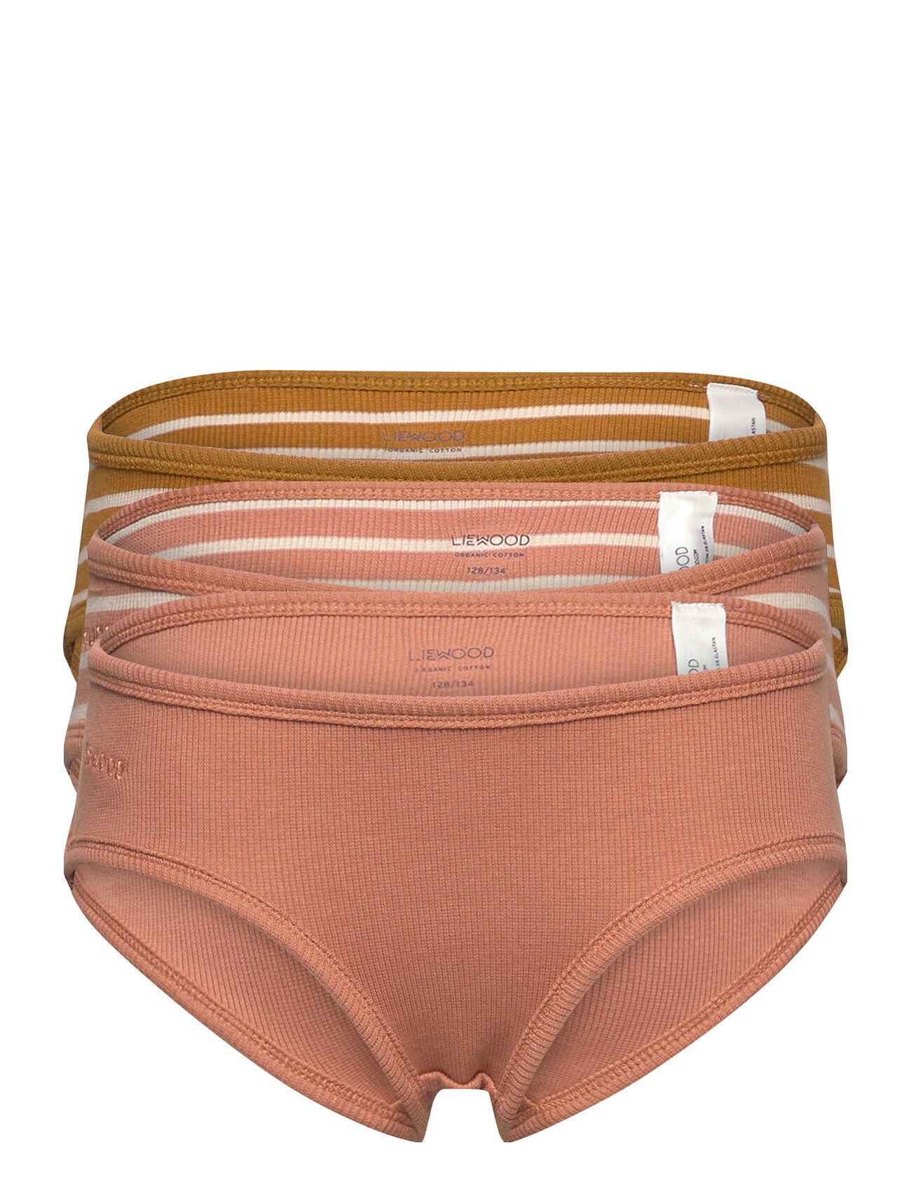 Liewood Nanette Briefs 3-Pack Night & Underwear Underwear Panties Rosa Liewood