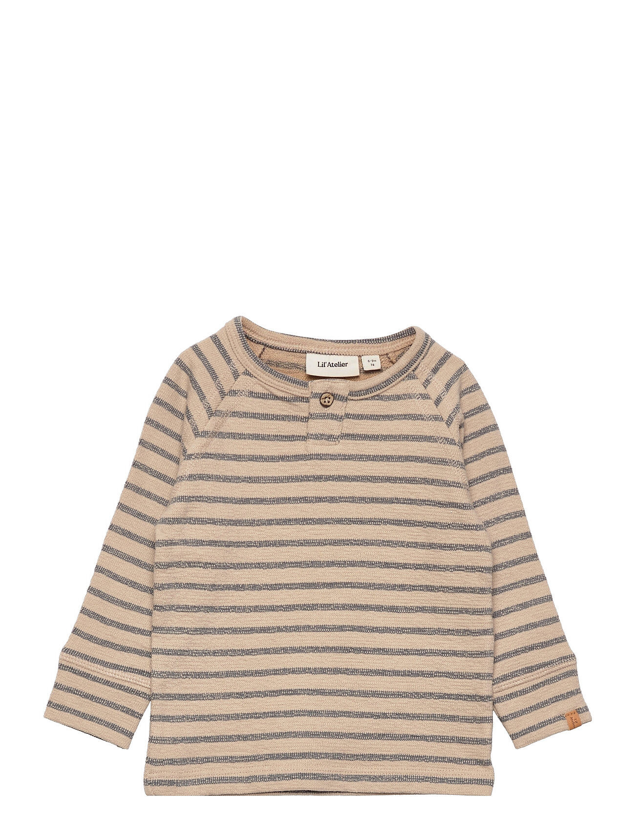 Lil'Atelier Nbmgalfred Ls Top Lil T-shirts Long-sleeved T-shirts Multi/mønstret Lil'Atelier