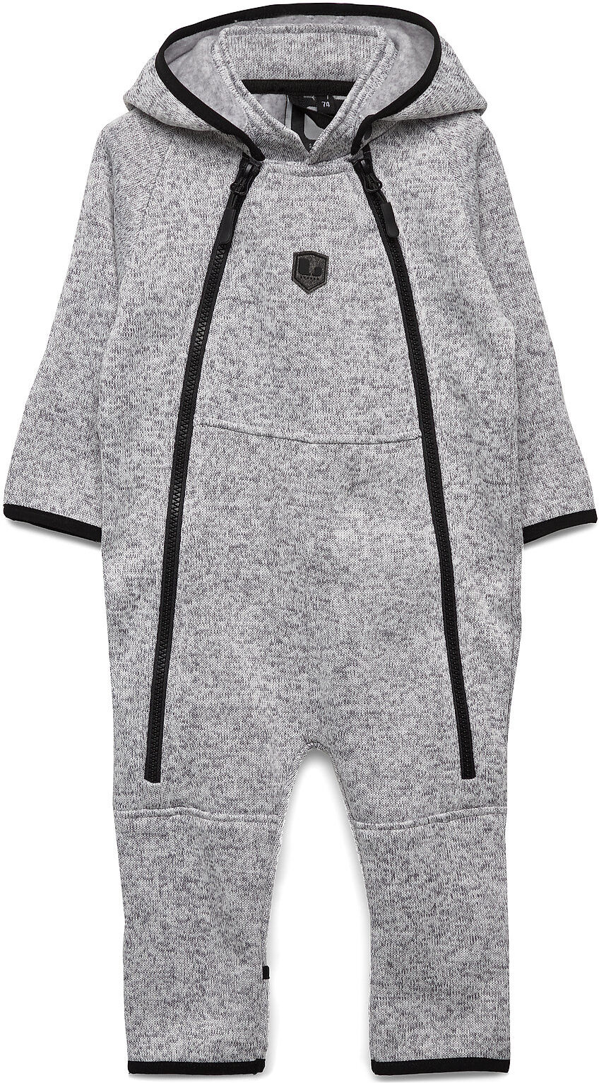 Lindberg Sweden Bormio Baby Overall Outerwear Fleece Outerwear Fleece Suits Grå Lindberg Sweden