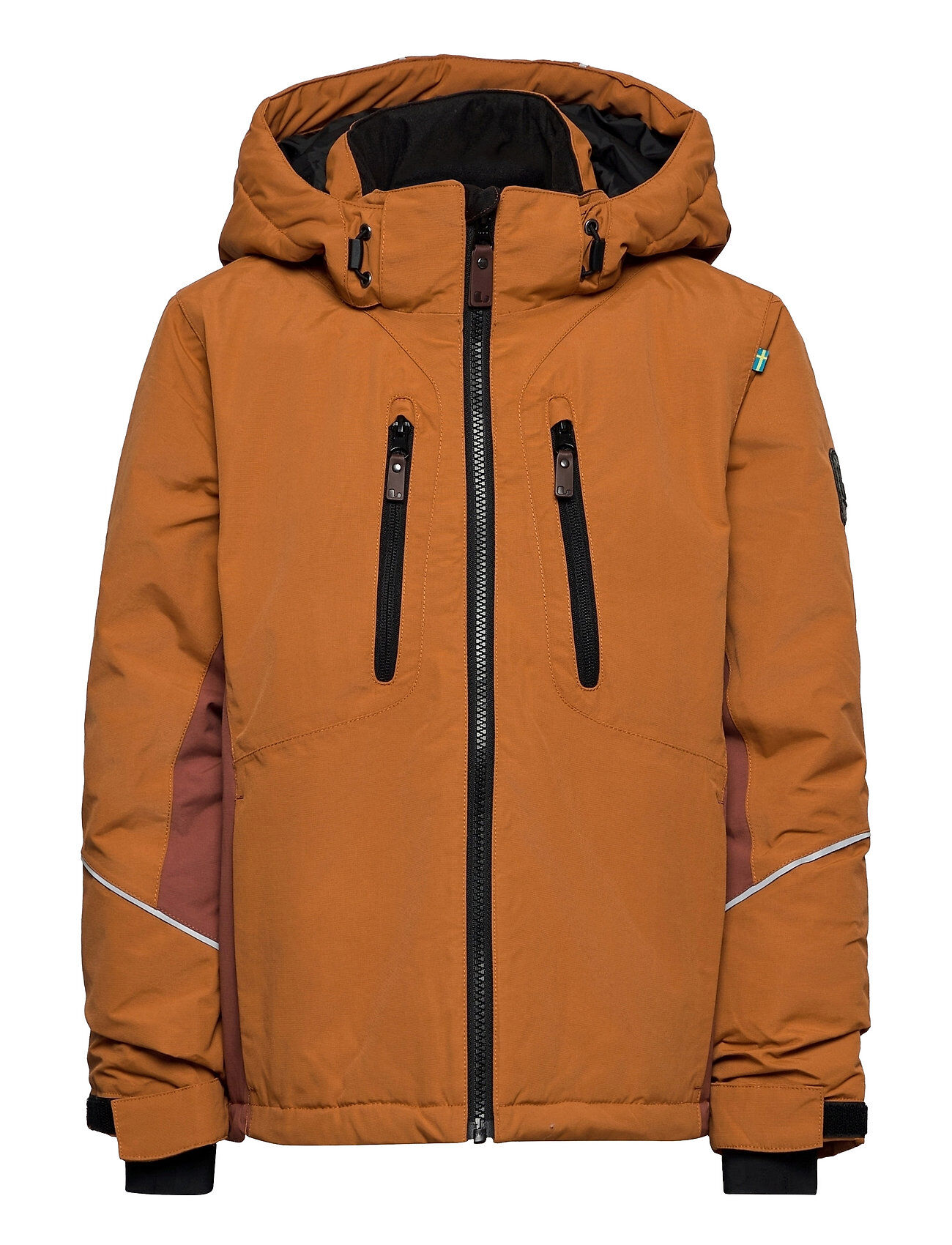 Lindberg Sweden Snowpeak Jacket Outerwear Snow/ski Clothing Snow/ski Jacket Brun Lindberg Sweden