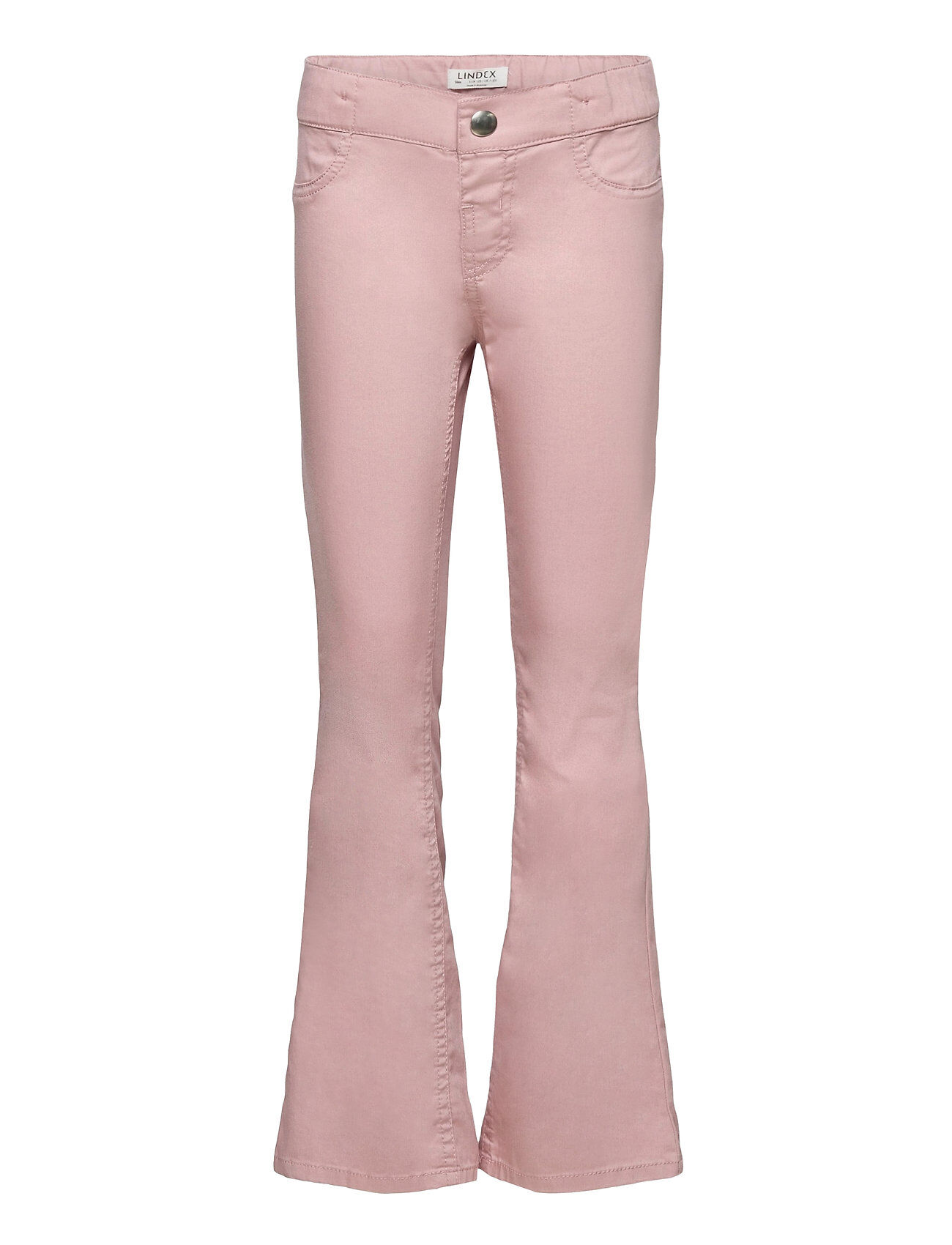 Lindex Trousers Flora Bukser Rosa Lindex