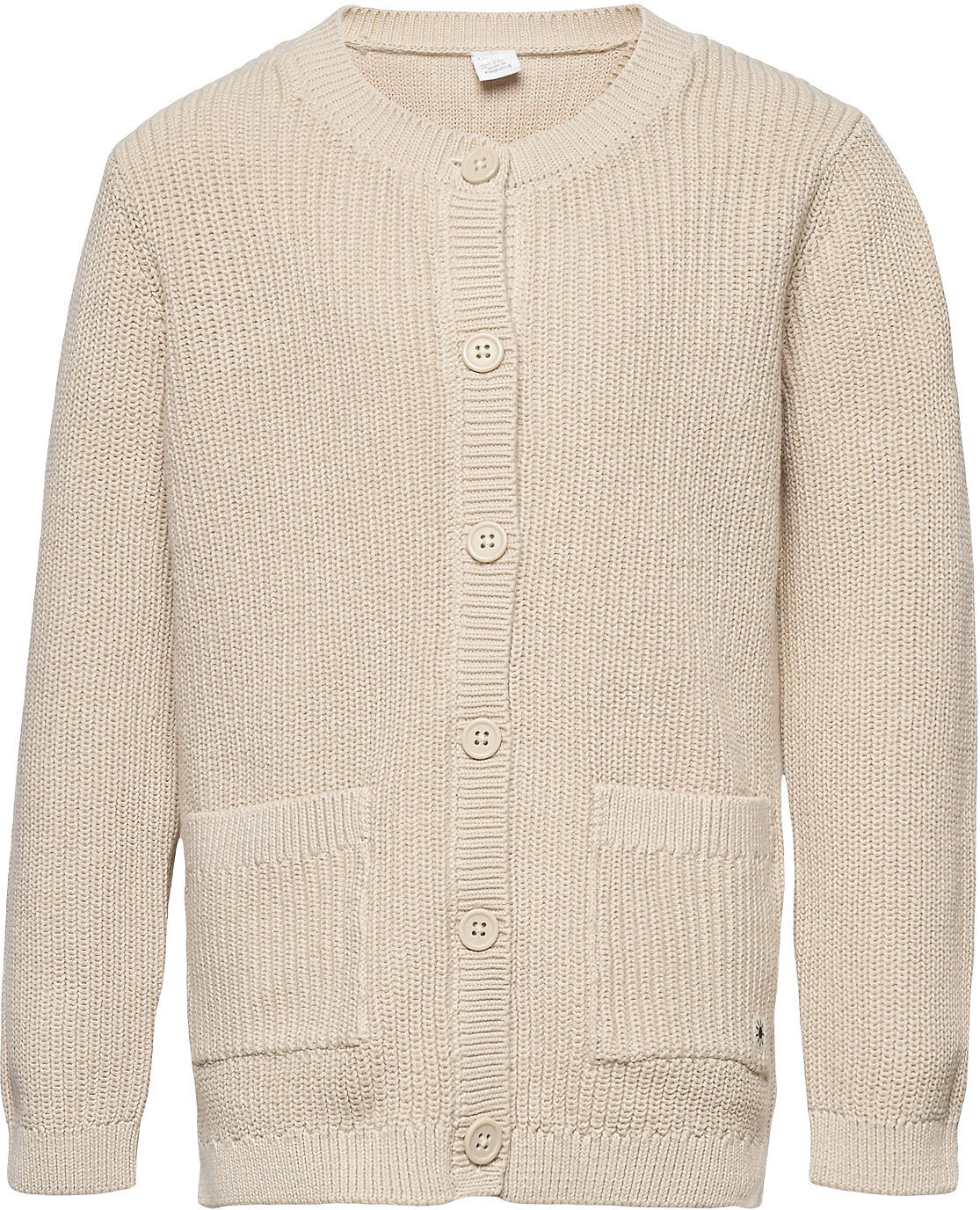 Lindex Cardigan Patent Knit Strikkegenser Cardigan Beige Lindex