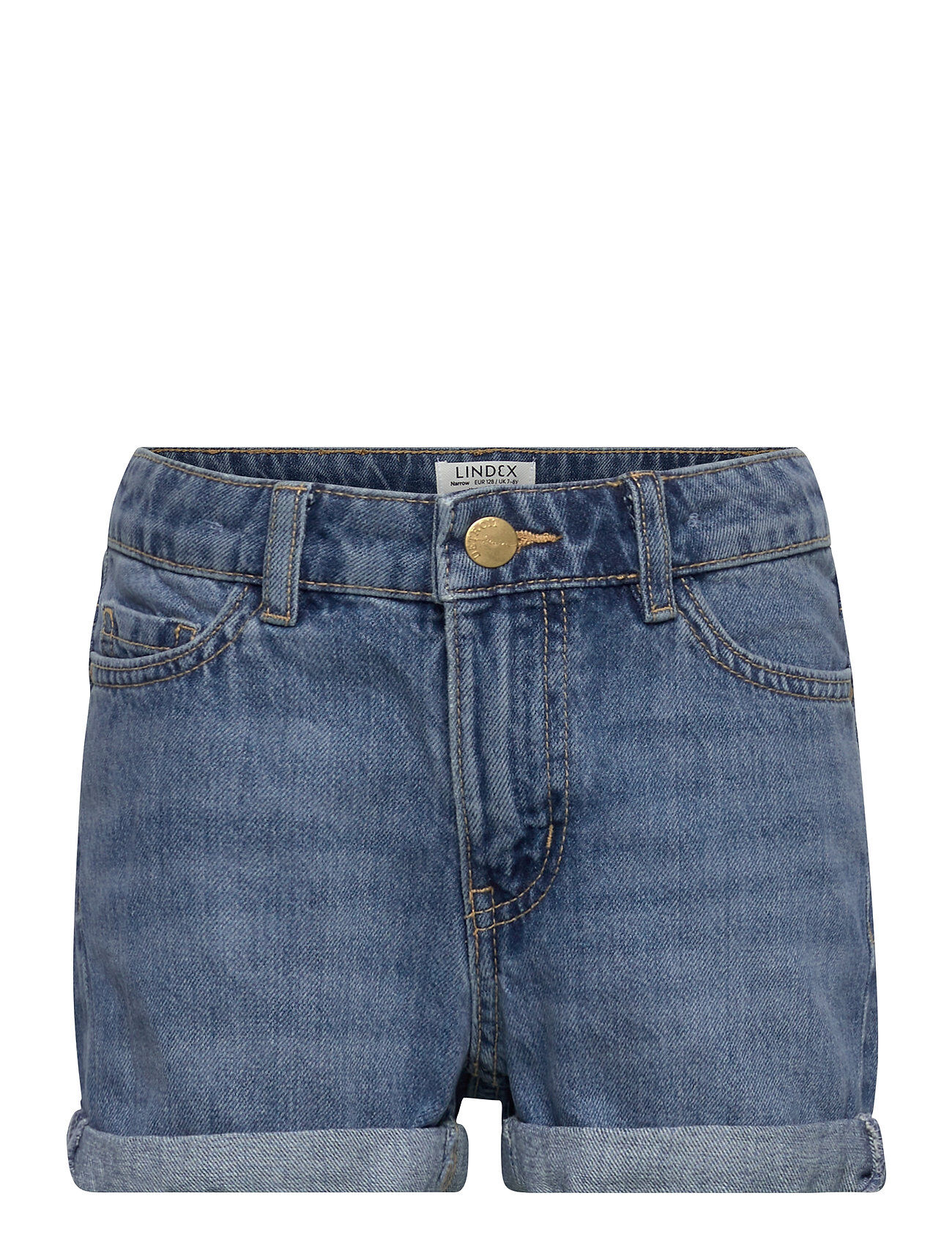 Lindex Shorts Denim Becca Shorts Denim Shorts Blå Lindex