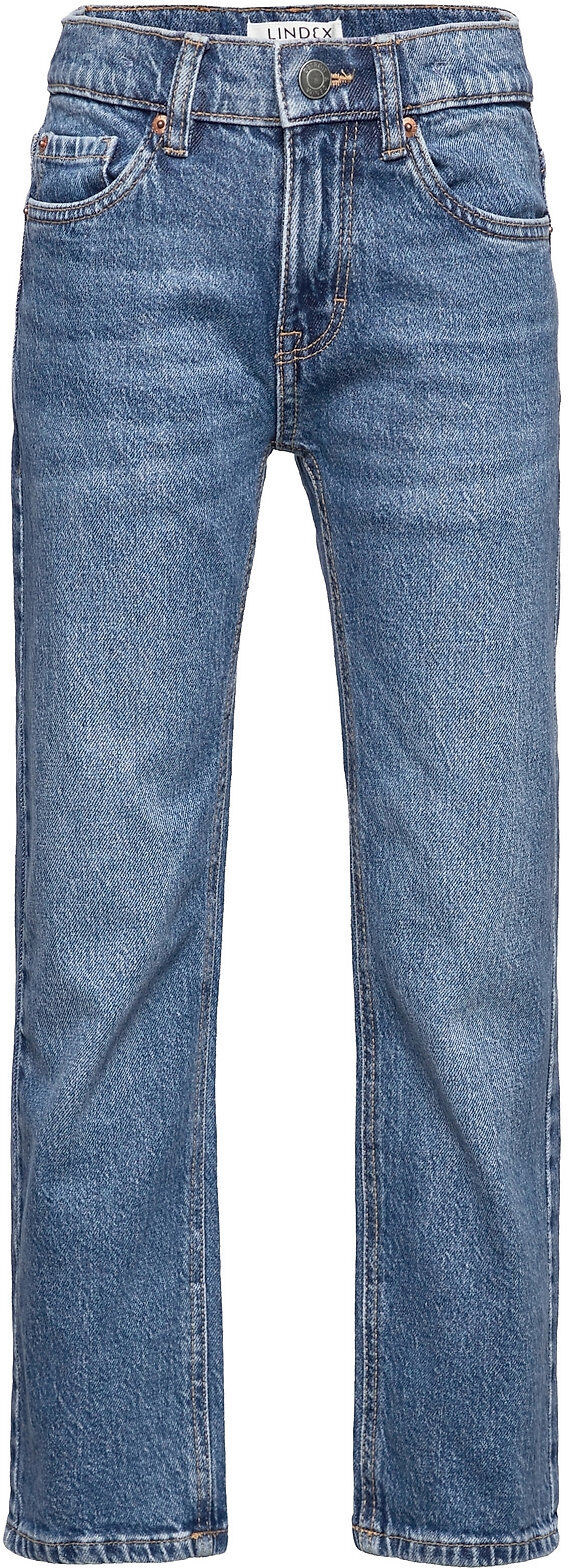 Lindex Trousers Denim Staffan Regular Jeans Blå Lindex