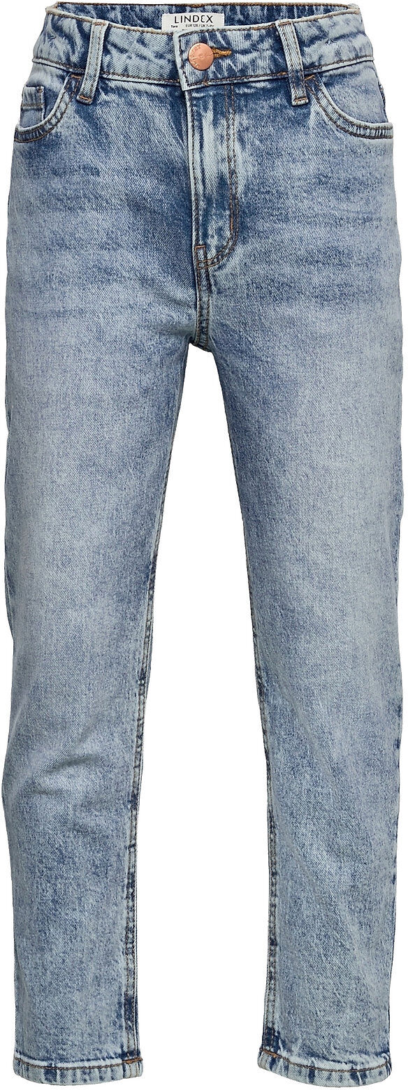 Lindex Trousers Denim Tora Washed Blu Jeans Blå Lindex