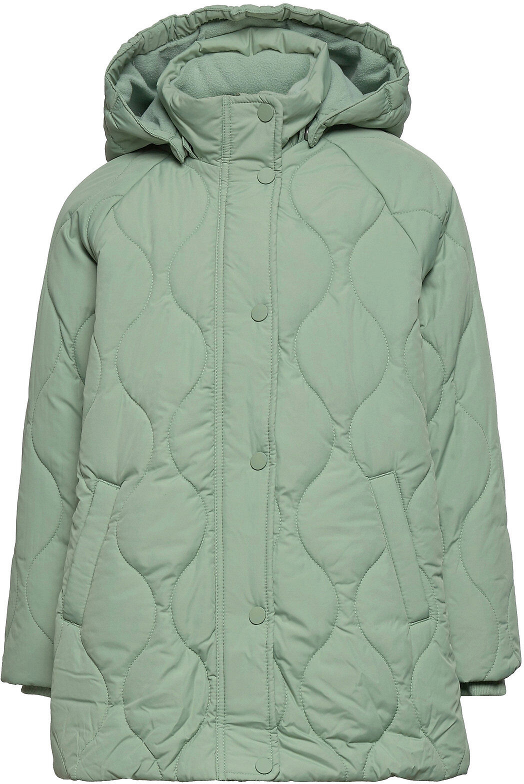 Lindex Jacket Quilted Sabina Fôret Jakke Grønn Lindex