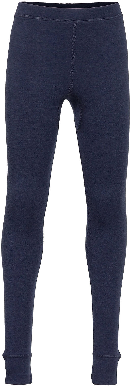 Lindex Longjohns Merino Wool Solid Outerwear Base Layers Base Layer Bottoms Blå Lindex