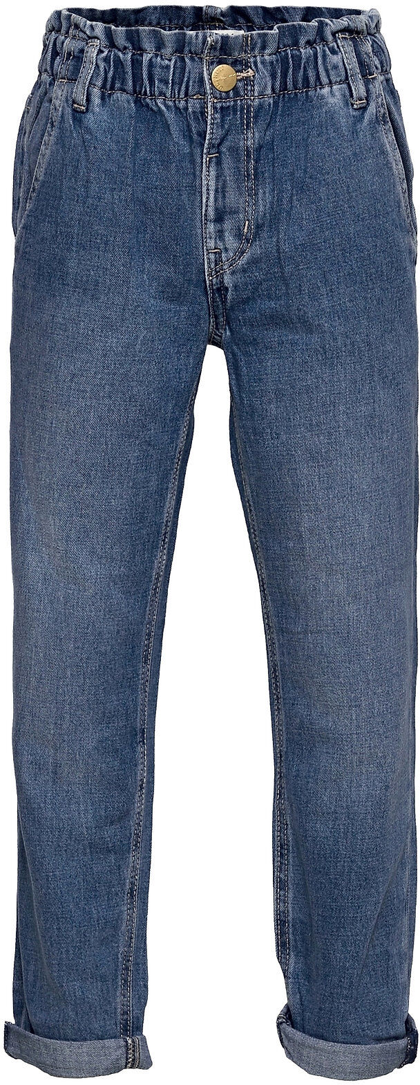 Lindex Trousers Denim Tilde Blue Jeans Blå Lindex