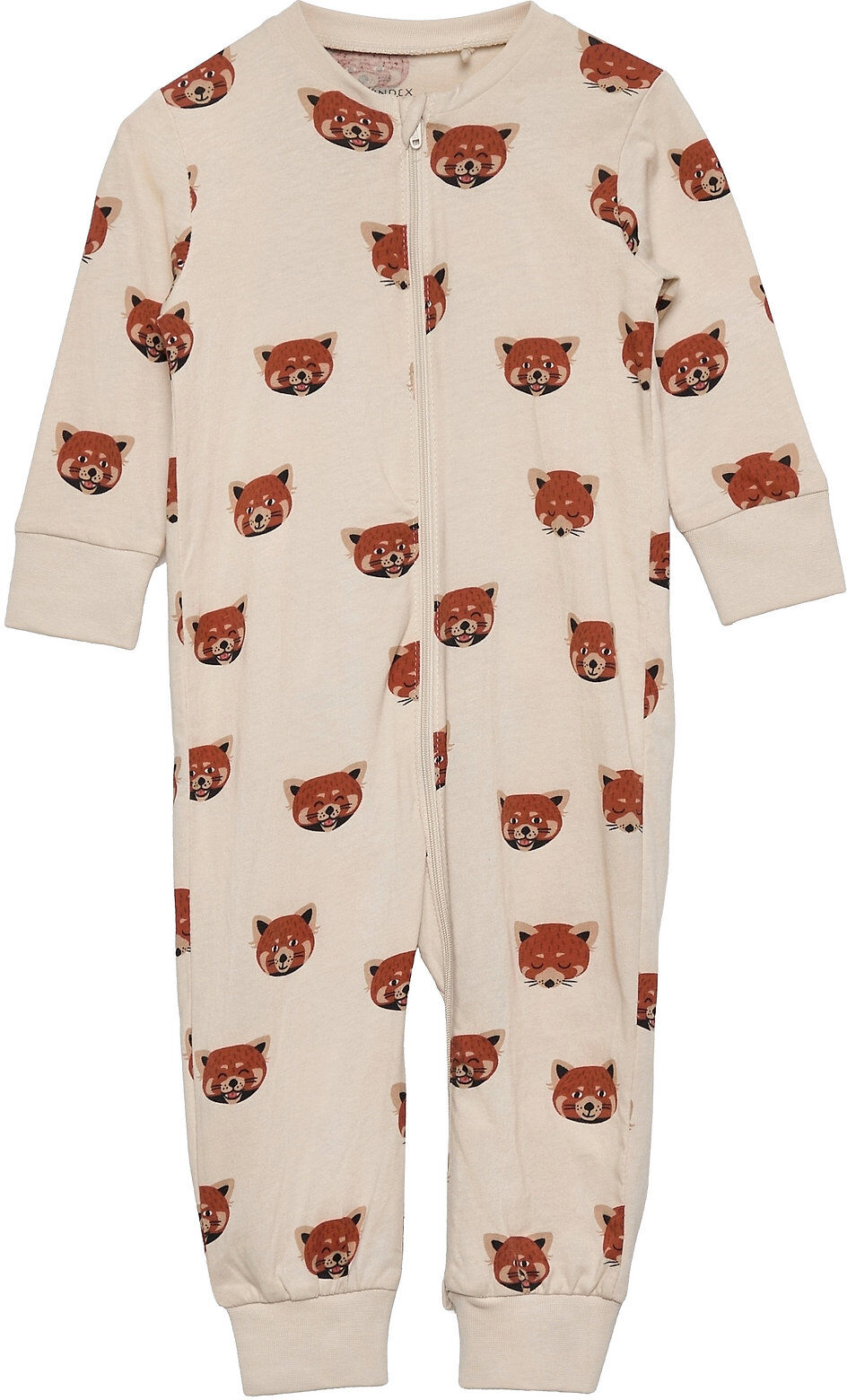 Lindex Pyjamas Red Panda At Back Pyjamas Sie Jumpsuit Beige Lindex