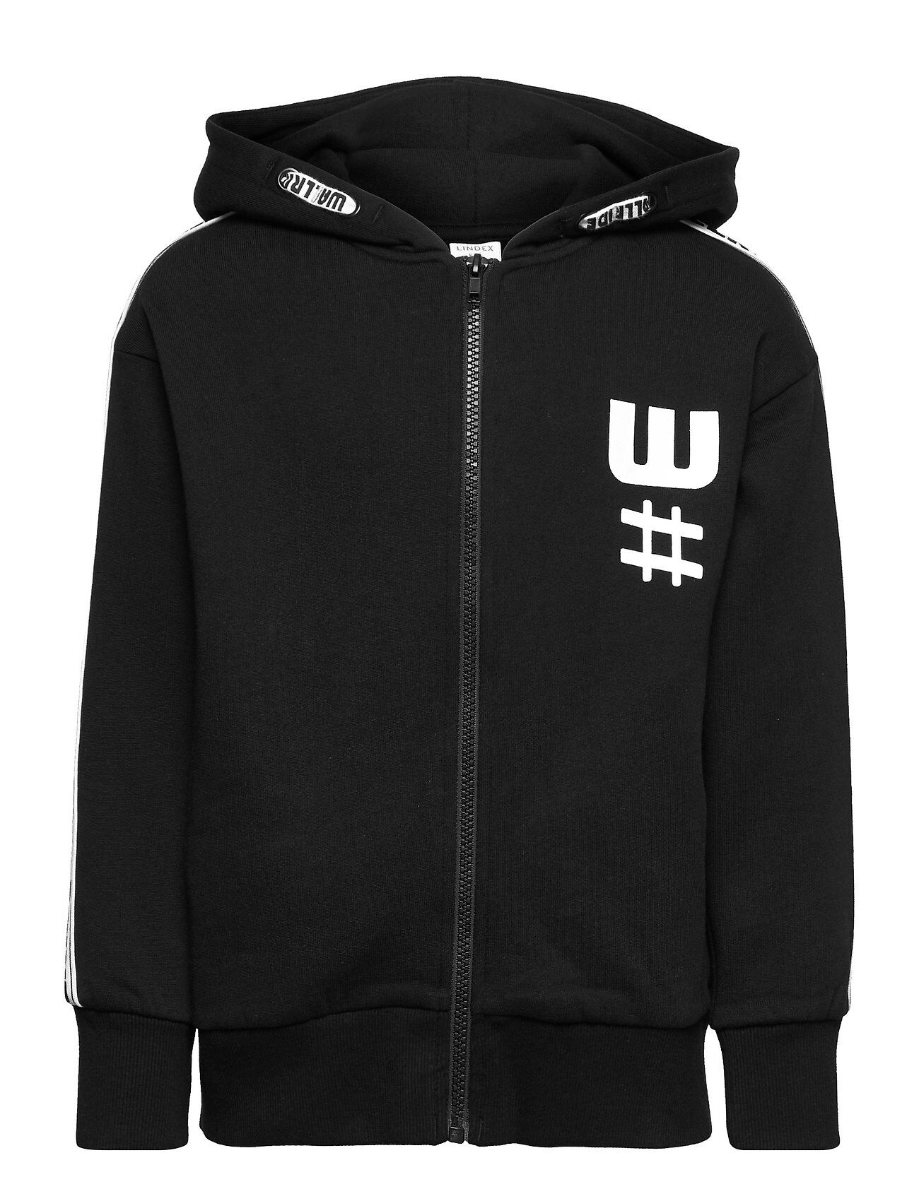 Lindex Sweatshirt Hoodie Wallride Hettegenser Genser Svart Lindex