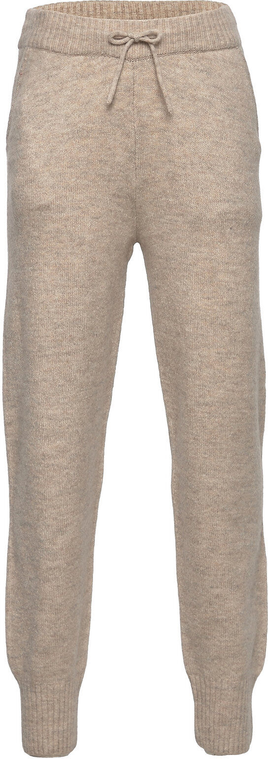 Lindex Knitted Trouser Vera Joggebukser Pysjbukser Grå Lindex