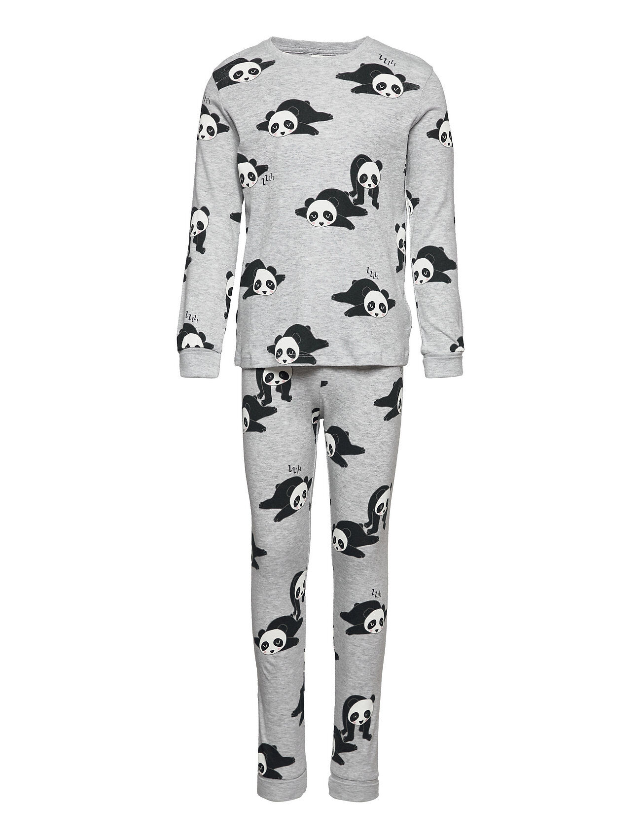 Lindex Pajama Sk Panda Xmas Pyjamas Sett Multi/mønstret Lindex
