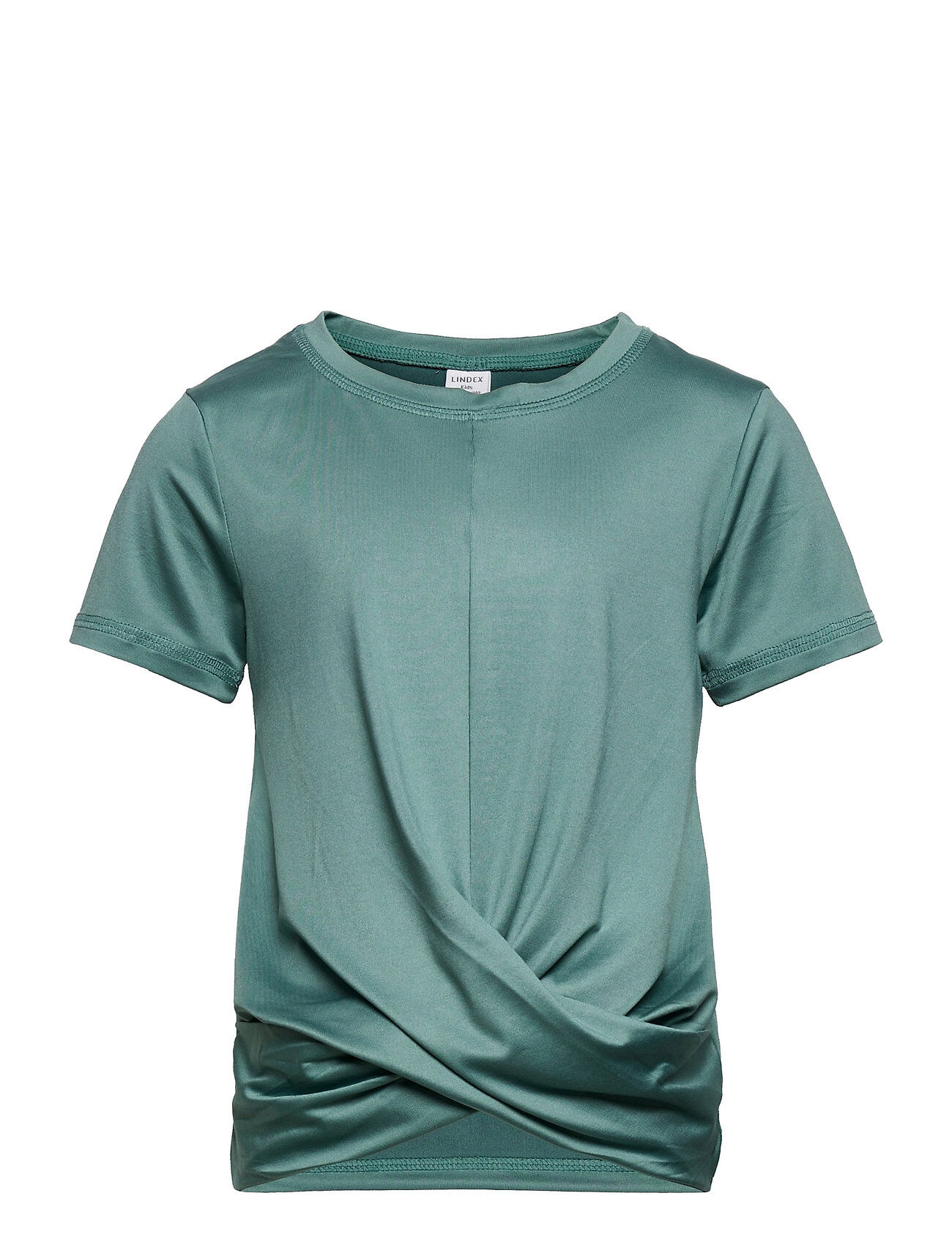 Lindex Top Sport Knot Longlseeve T-shirts Short-sleeved Grønn Lindex