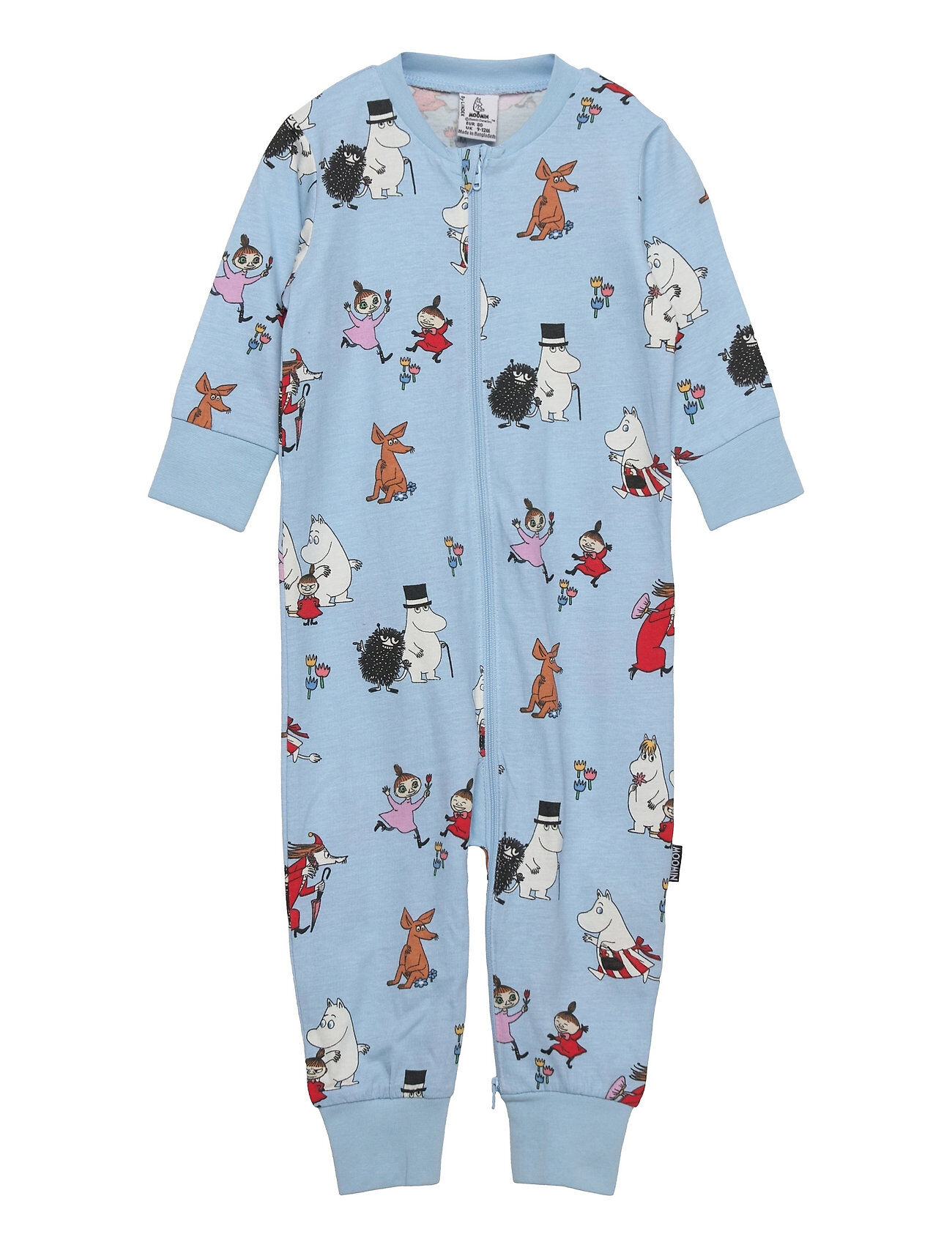 Lindex Pyjamas Moomin Aop Pyjamas Sie Jumpsuit Multi/mønstret Lindex