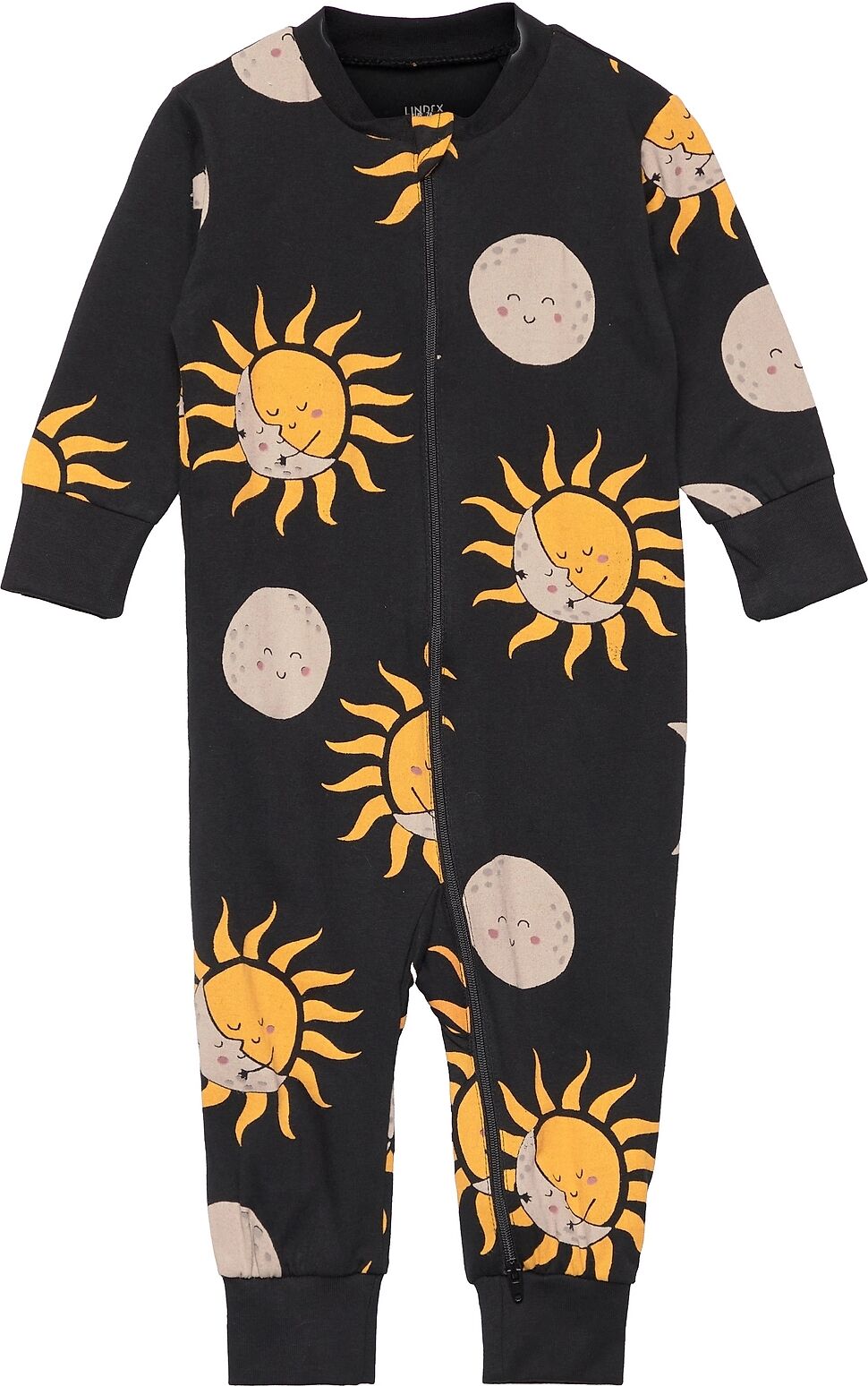 Lindex Pyjamas Sun Moon Pyjamas Sie Jumpsuit Multi/mønstret Lindex