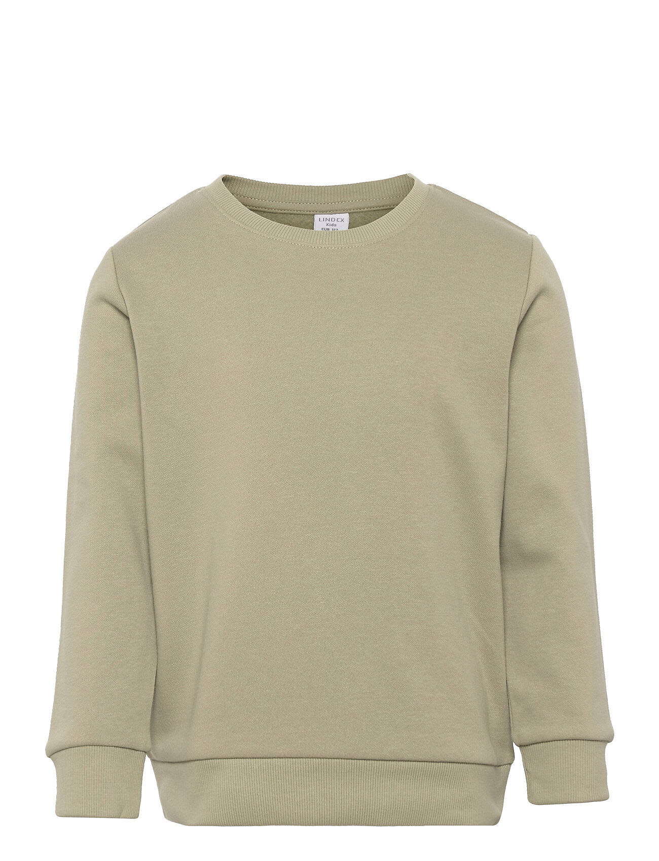 Lindex Sweater Basic Sweat-shirt Genser Grønn Lindex
