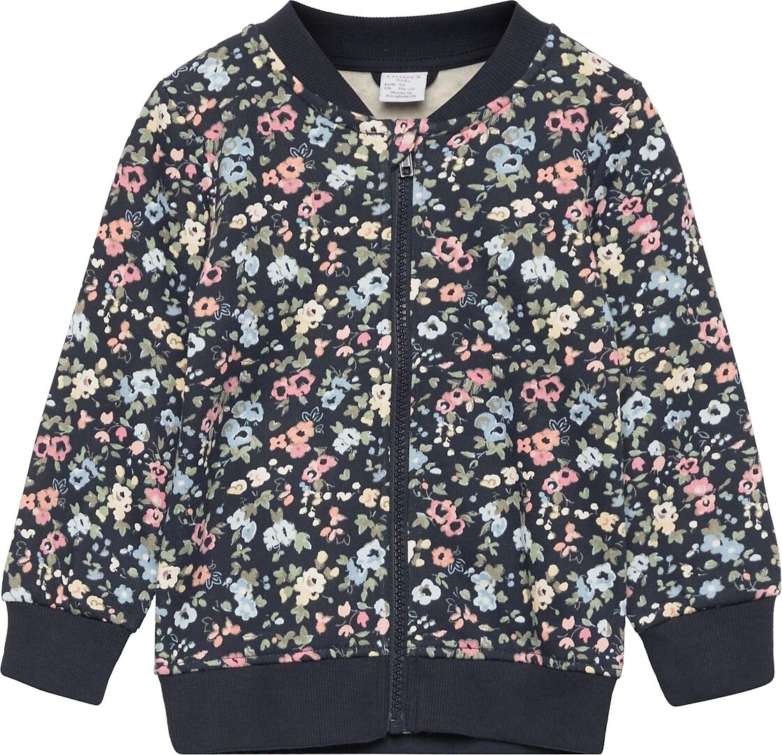 Lindex Jacket Bomber Aop Flower Butte Bomberjakke Multi/mønstret Lindex