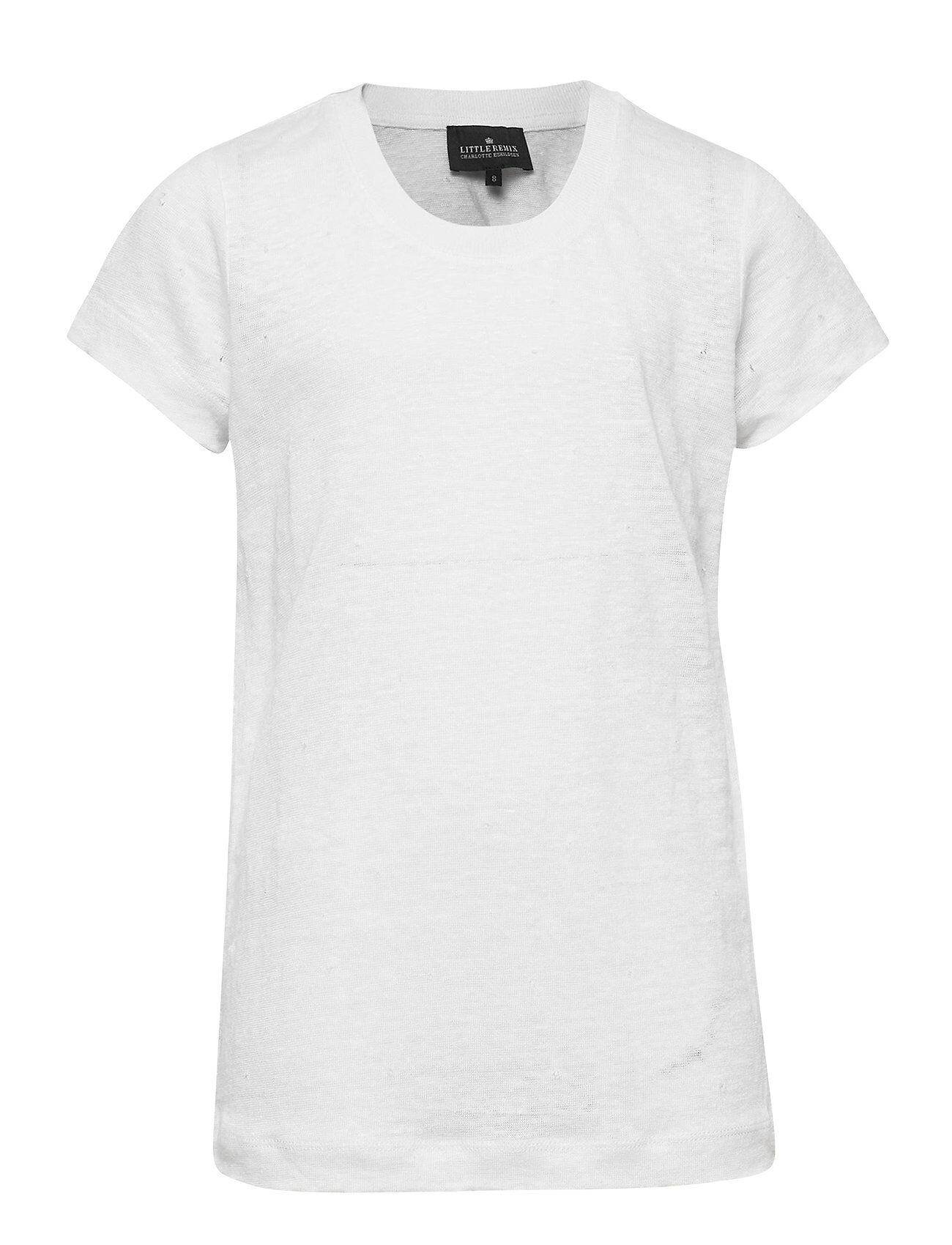 Designers Remix Girls Jr Katie Tee T-shirts Short-sleeved Hvit Designers Remix Girls