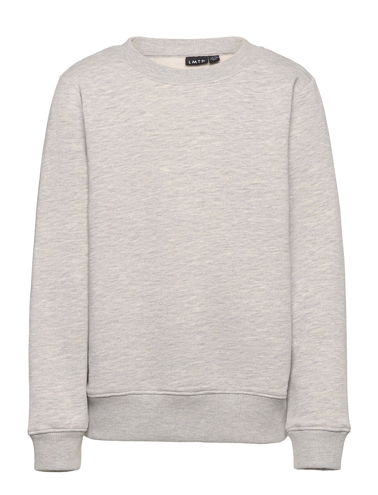 LMTD Nlmopawl Ls O-Neck Sweat Sweat-shirt Genser Grå LMTD