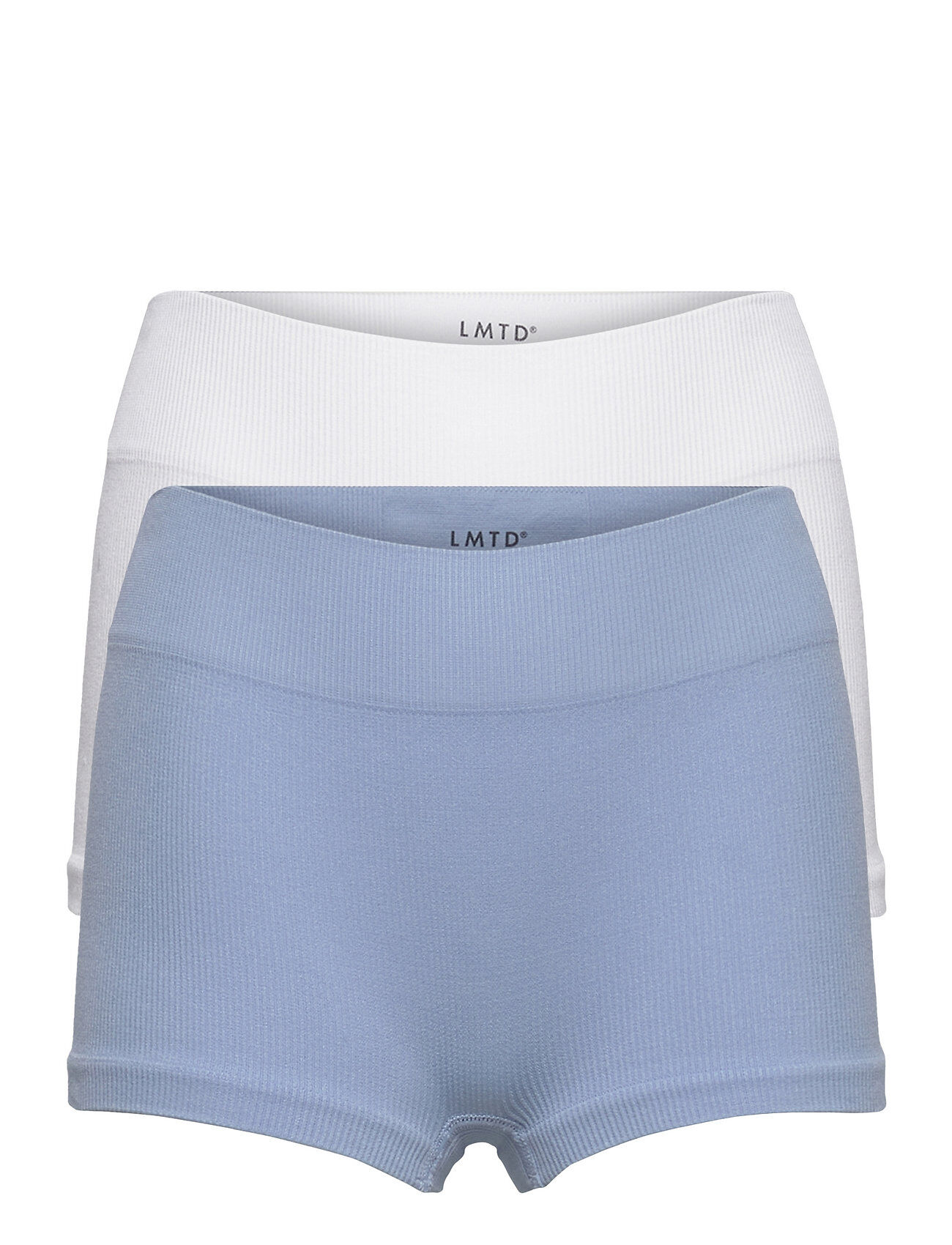 LMTD Nlfhailey Rib Hipster 2Pack Night & Underwear Underwear Panties Blå LMTD