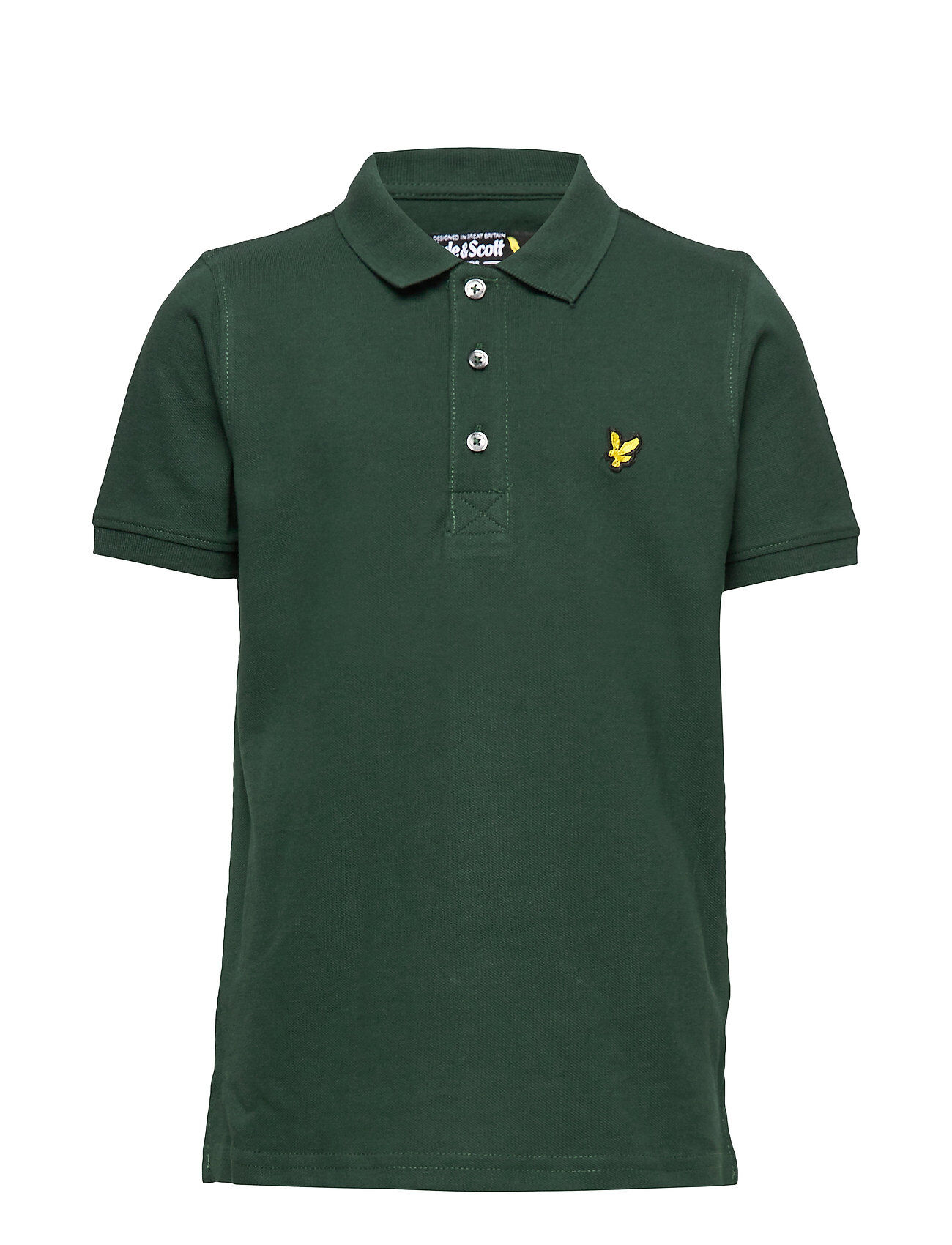 Scott Classic Polo Shirt T-shirts Polo Shirts Short-sleeved Polo Shirts Grønn Lyle & Scott Junior