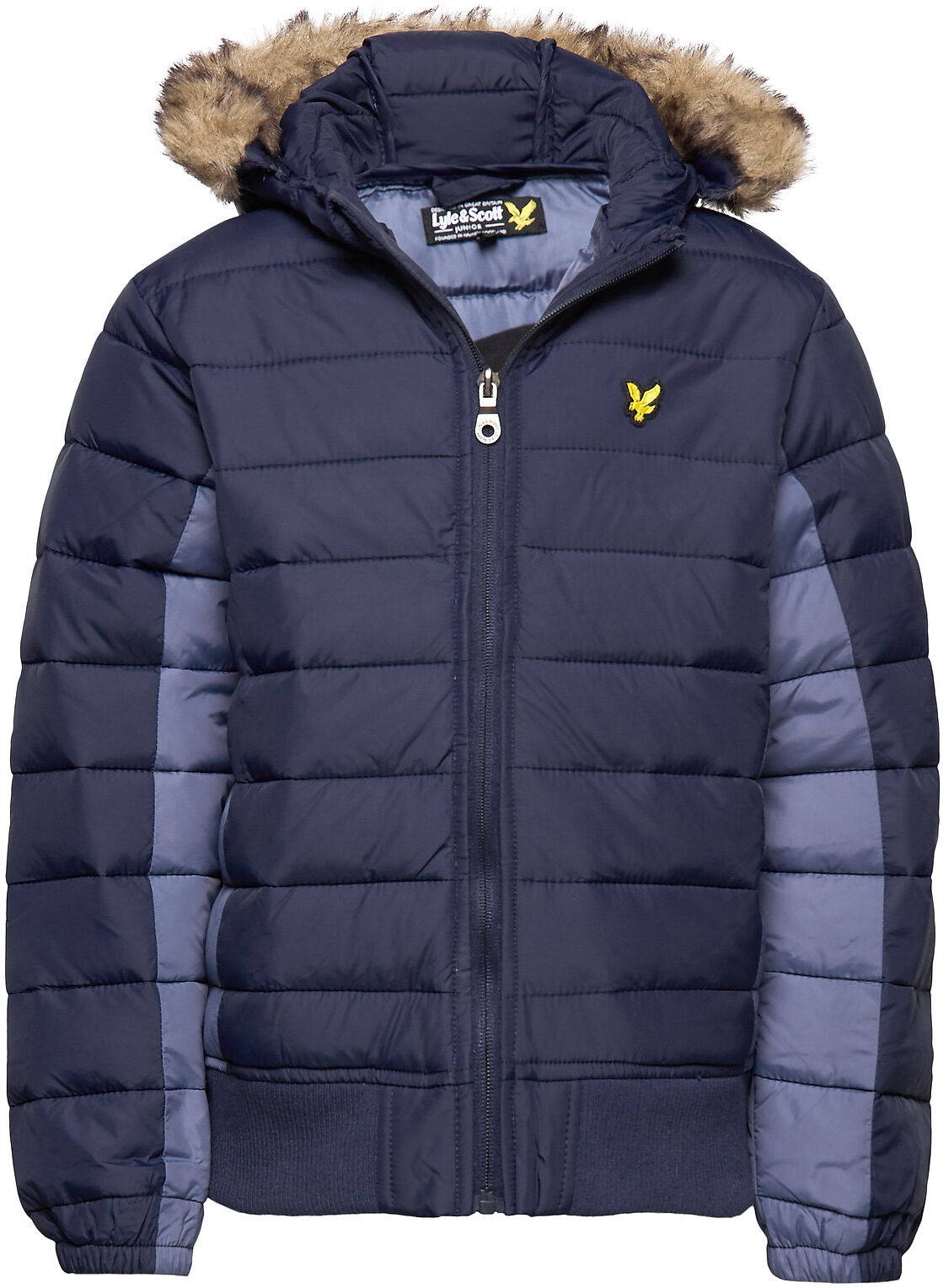 Scott Light Weight Colour Block Jacket Fôret Jakke Blå Lyle & Scott Junior