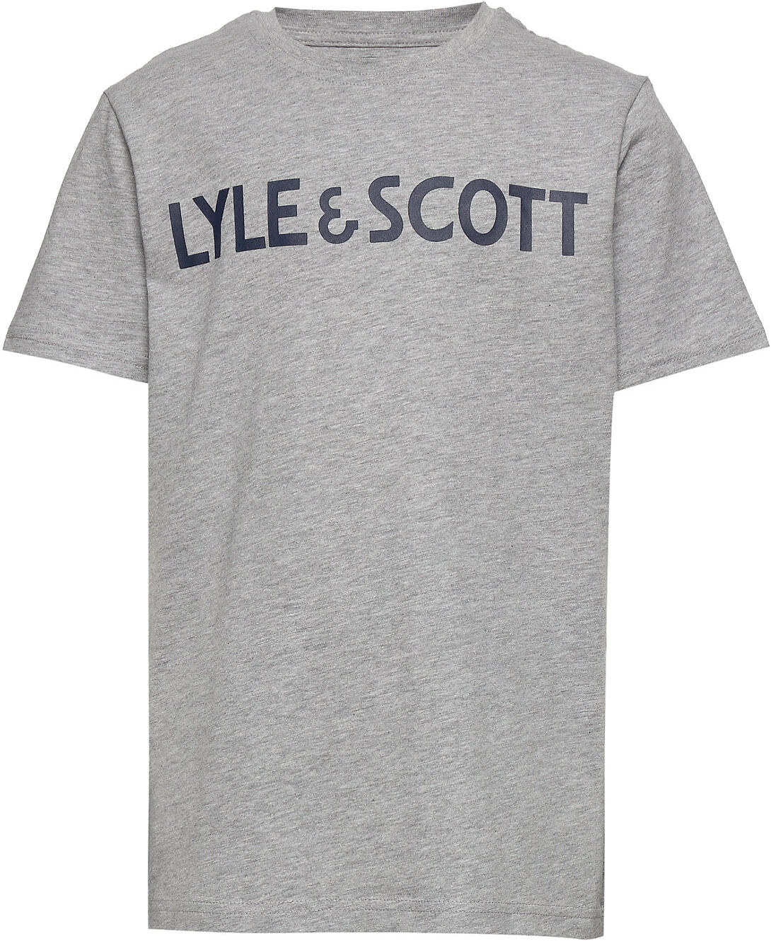 Scott Lyle & Scott Text Tee T-shirts Short-sleeved Grå Lyle & Scott Junior