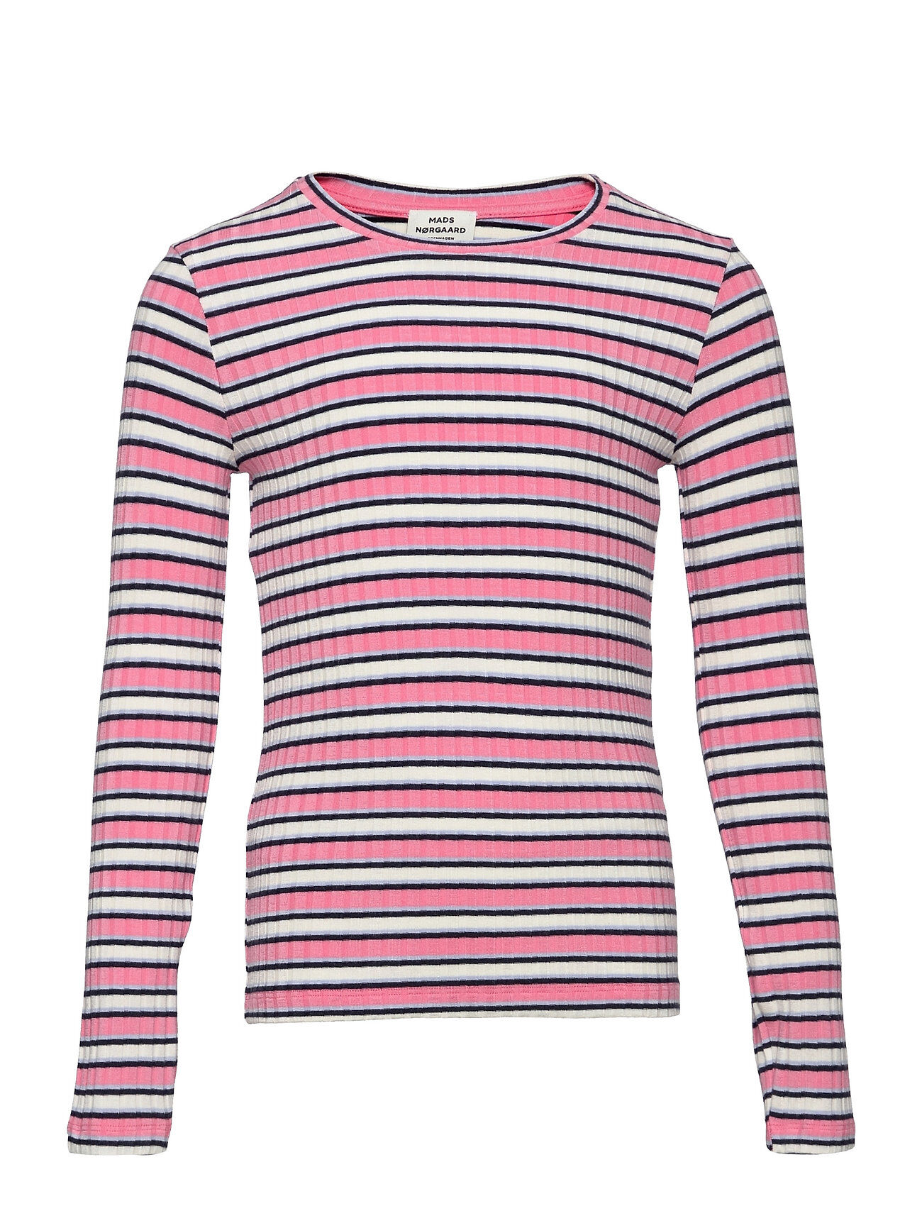 Mads Nørgaard 5X5 Stripe Talika T-shirts Long-sleeved T-shirts Multi/mønstret Mads Nørgaard