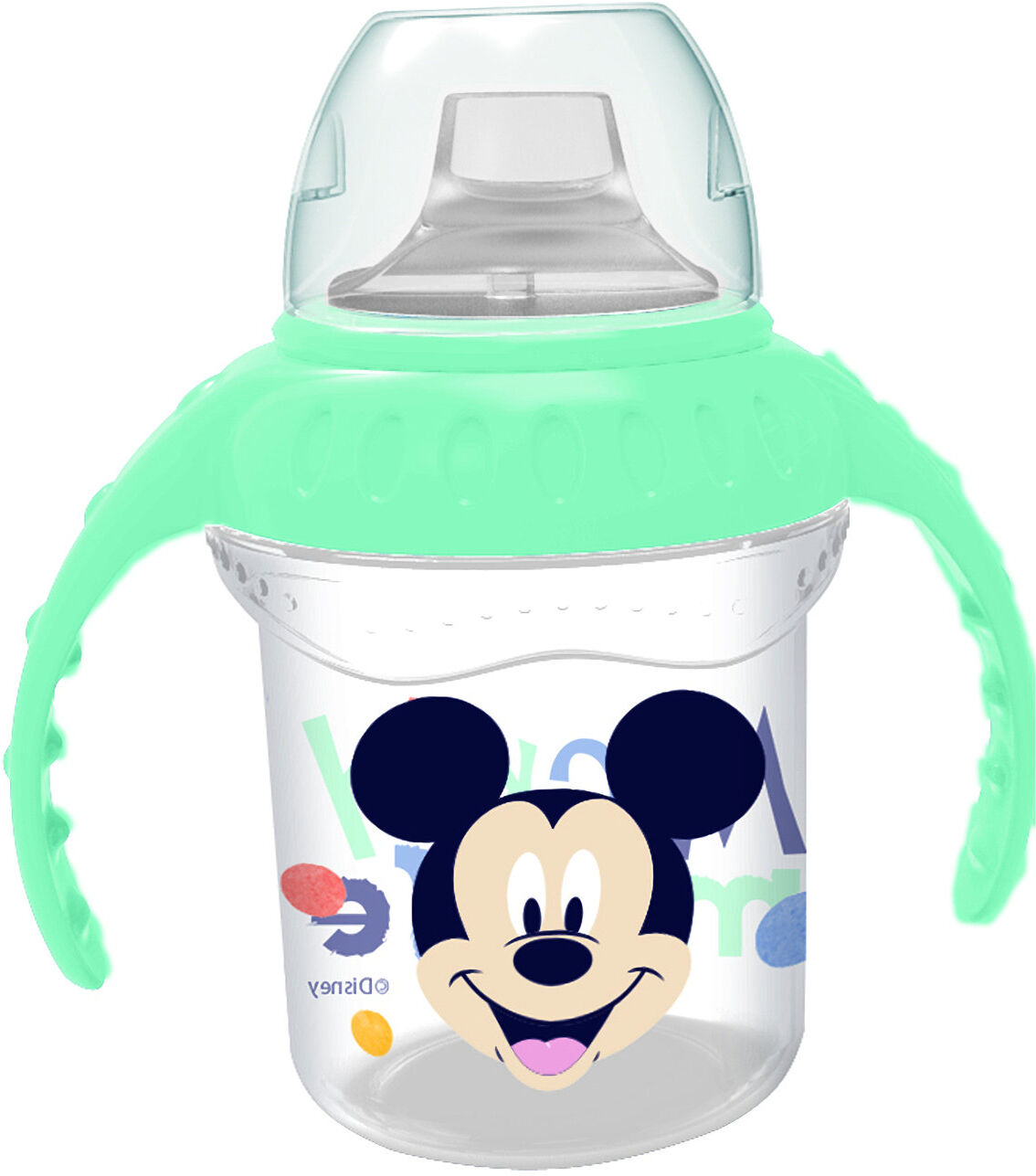 Magic Store Disney Baby Toddler Silic Sippy Training Mug Mickey Home Meal Time Water Bottles Multi/mønstret Magic Store