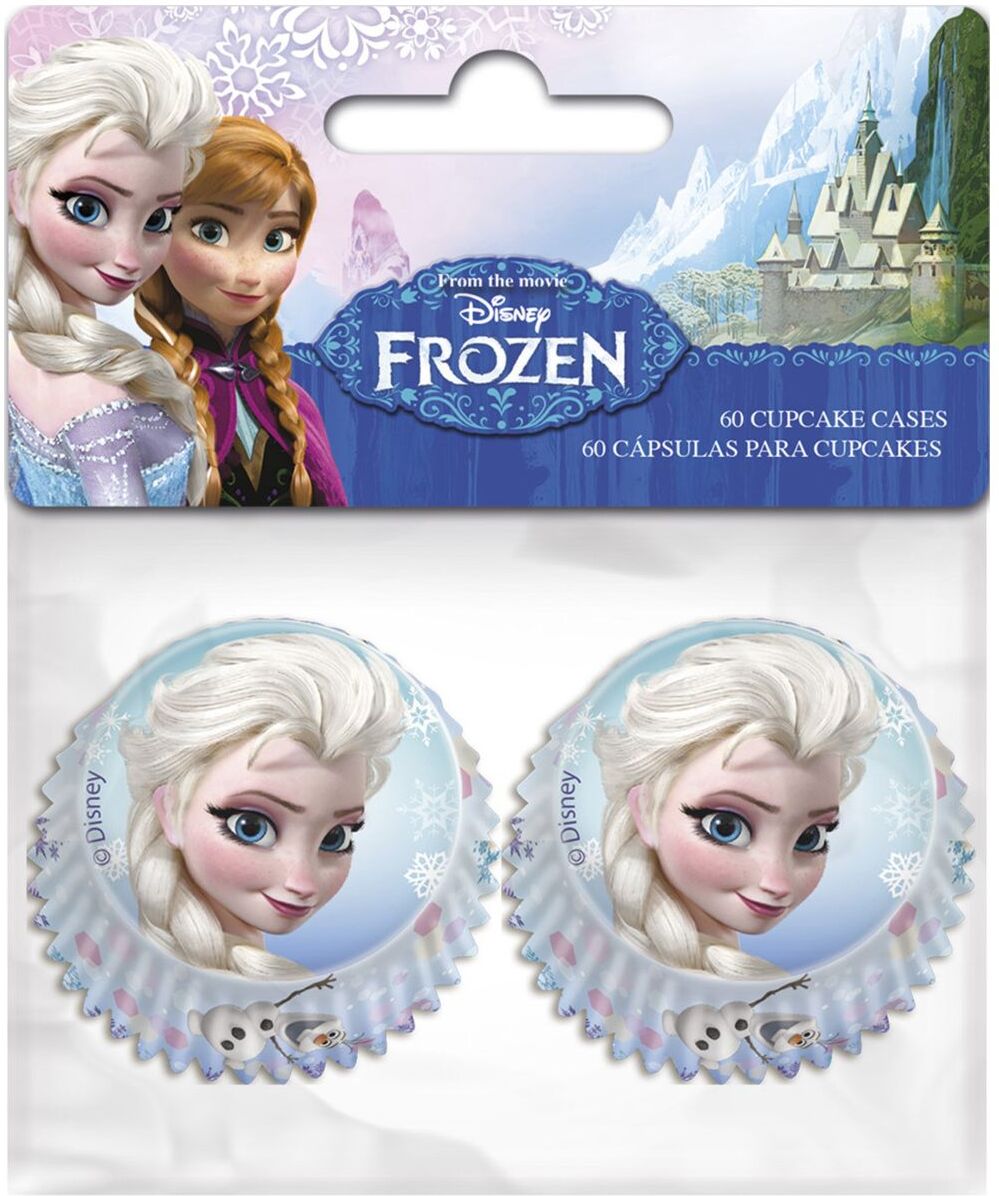 Magic Store Disney Frozen Bakery Mini Cupcake - Pk A 60 Pcs Home Kids Decor Party Supplies Multi/mønstret Magic Store