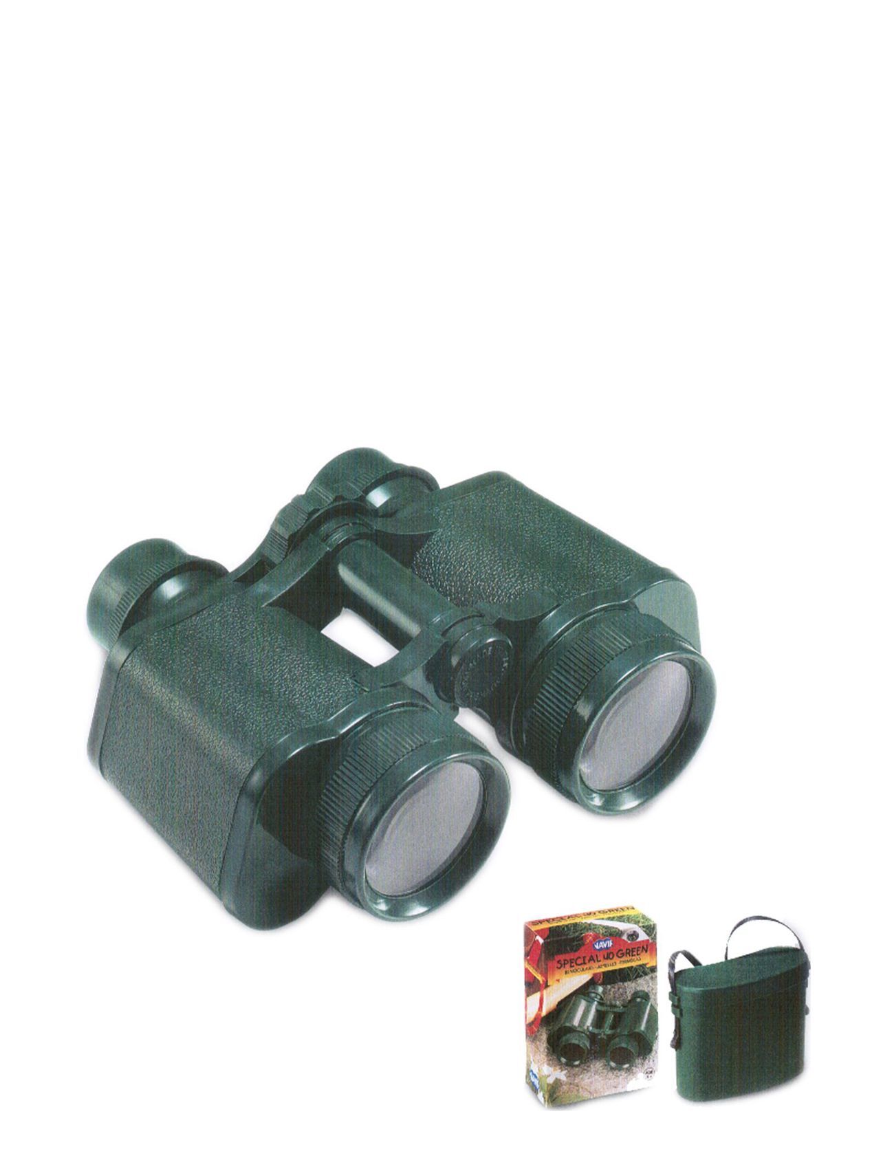 Magni Toys Binoculars With Carrying Case, Navir "Special 40 Green" Toys Outdoor Toys Toy Tools Grønn Magni Toys