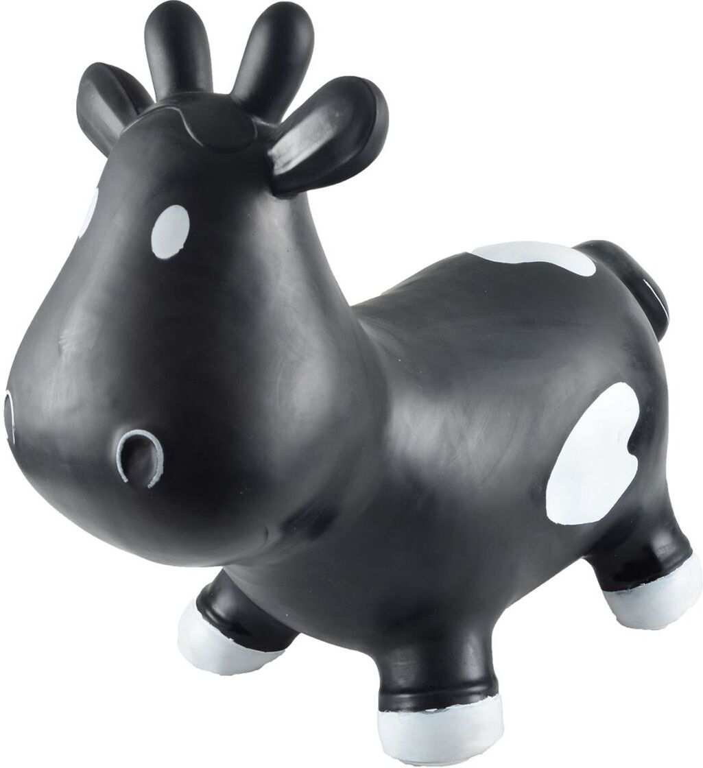 Magni Toys Jumping Cow, Black, / White Toys Rocking Toys Svart Magni Toys