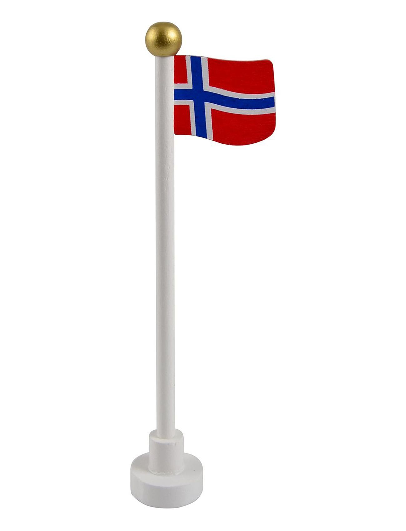 Magni Toys Wooden Flag, Norwegian Home Kids Decor Party Supplies Multi/mønstret Magni Toys