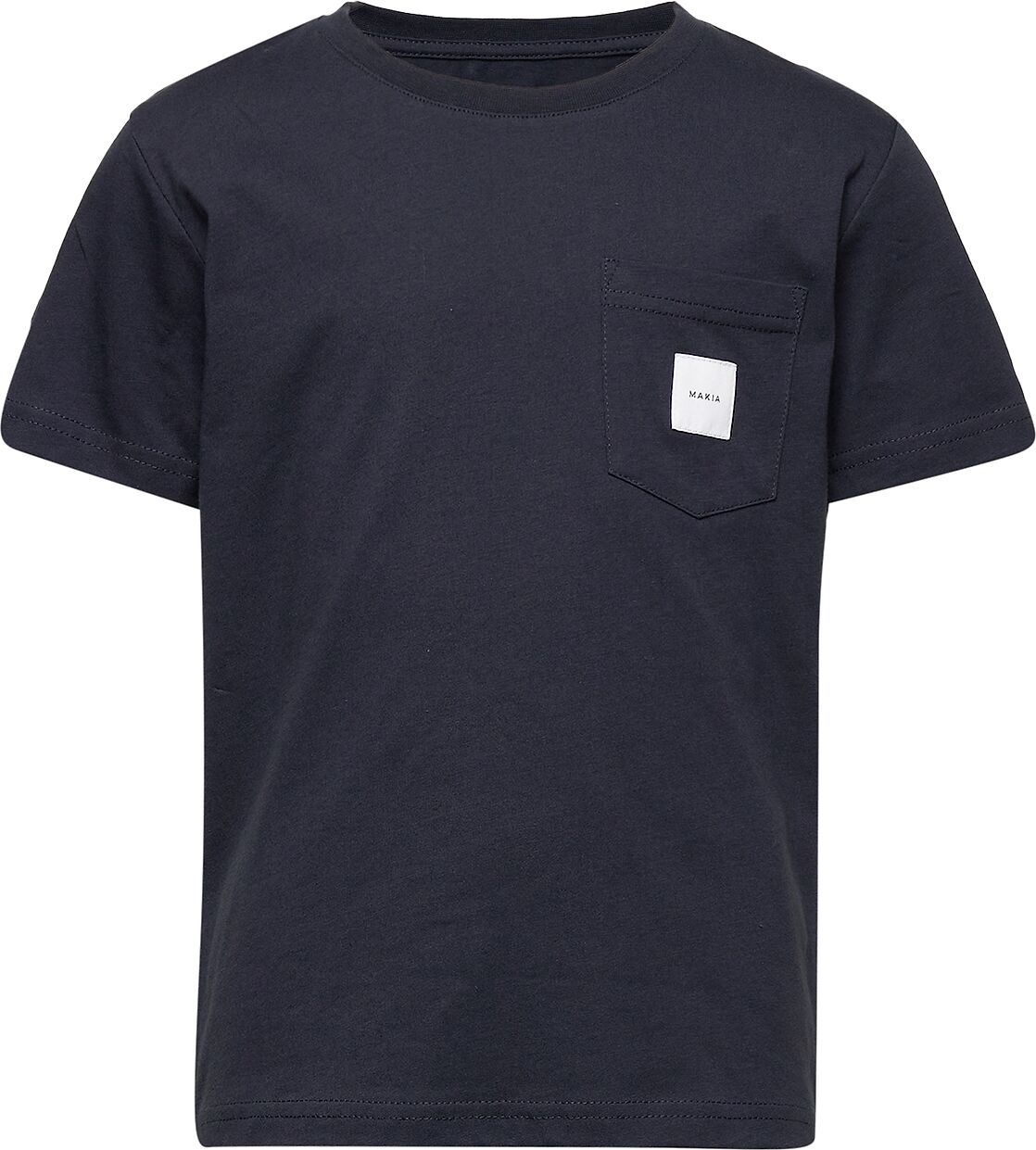 Makia Pocket T-Shirt T-shirts Short-sleeved Blå Makia