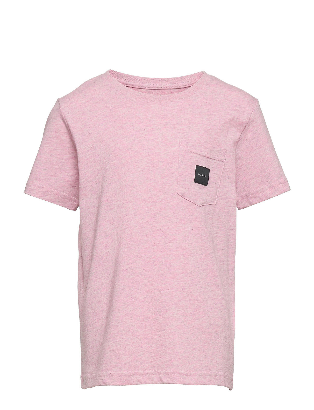 Makia Square Pocket T-Shirt T-shirts Short-sleeved Rosa Makia