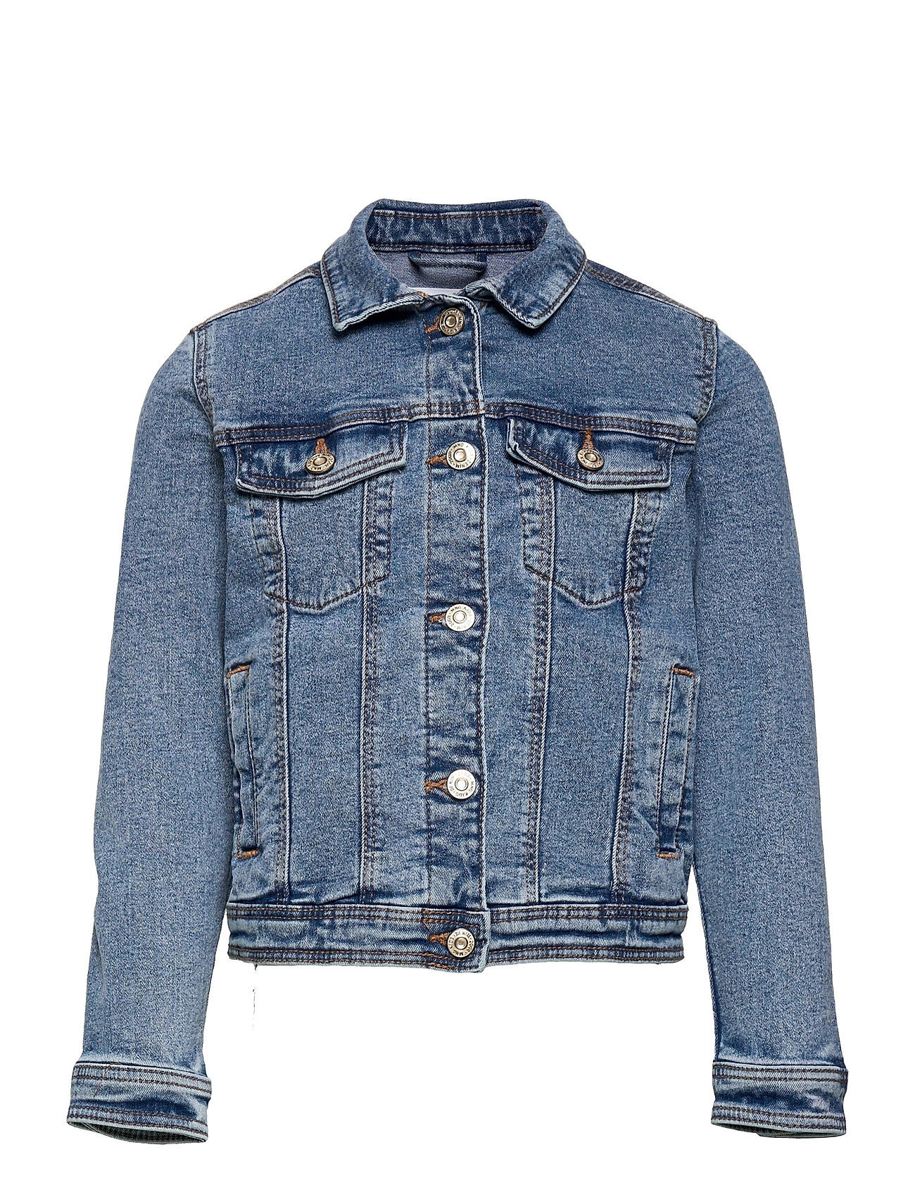 Mango Allegra Outerwear Jackets & Coats Denim Jacket Blå Mango