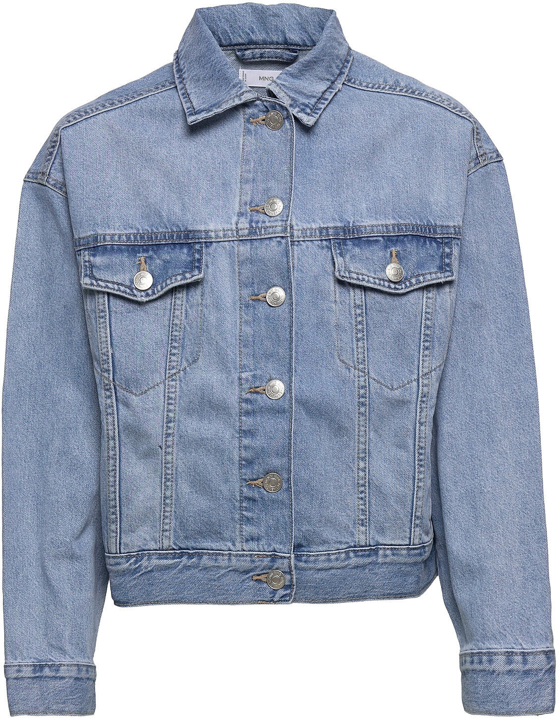 Mango Trucker Outerwear Jackets & Coats Denim Jacket Blå Mango