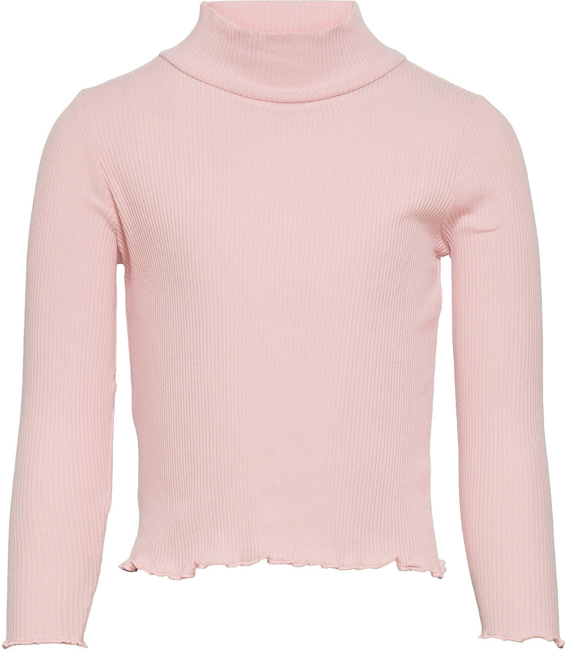 Mango Turborib Turtleneck Rosa Mango