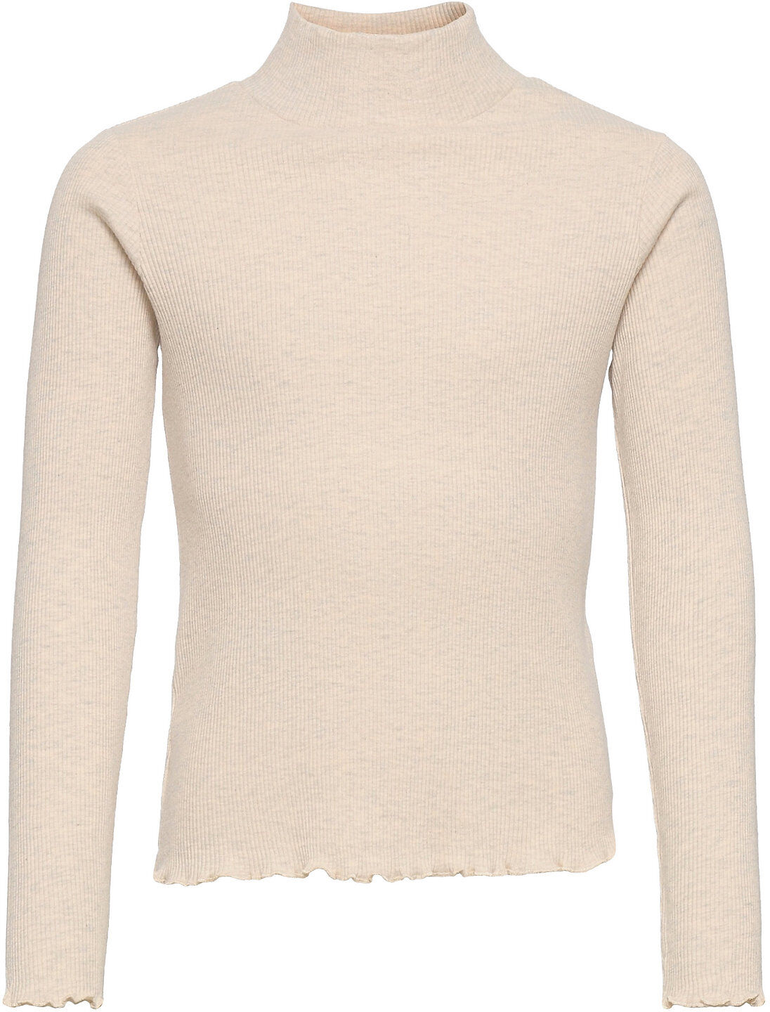 Mango Turborib Turtleneck Beige Mango