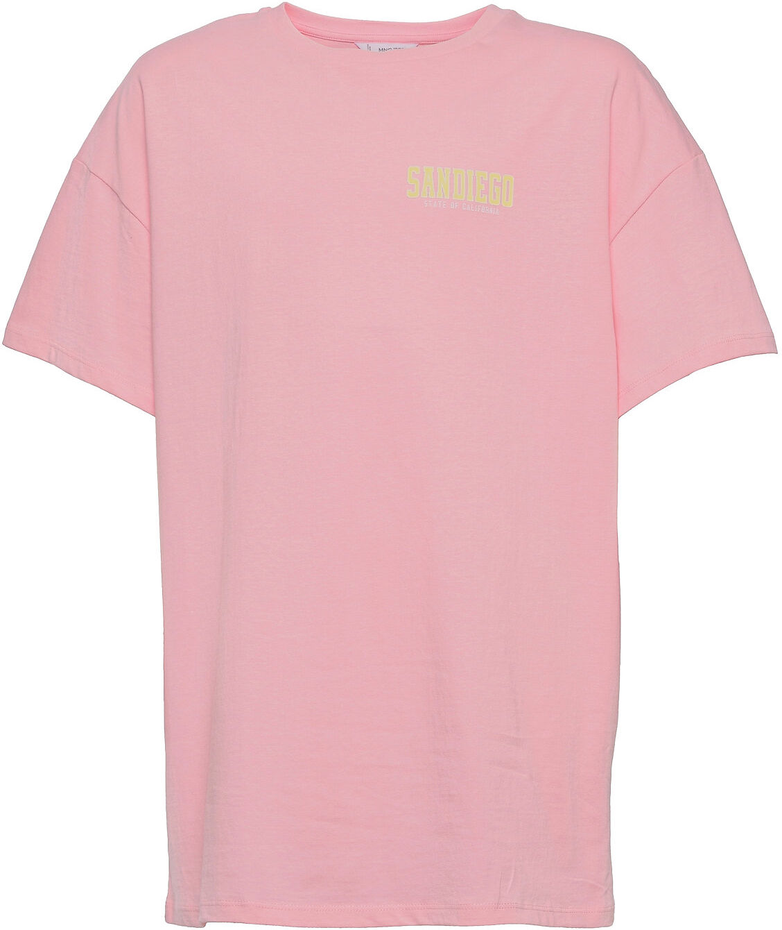 Mango Sorbete T-shirts Short-sleeved Rosa Mango