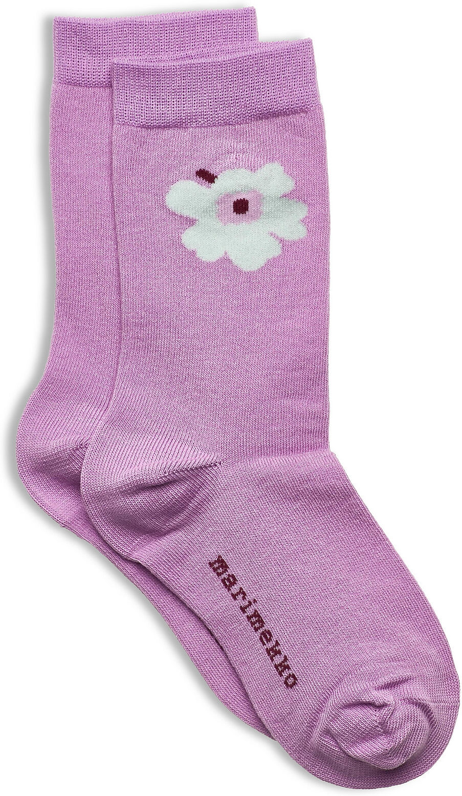 Marimekko Makeinen Unikko Ankle Socks Socks & Tights Socks Lilla Marimekko