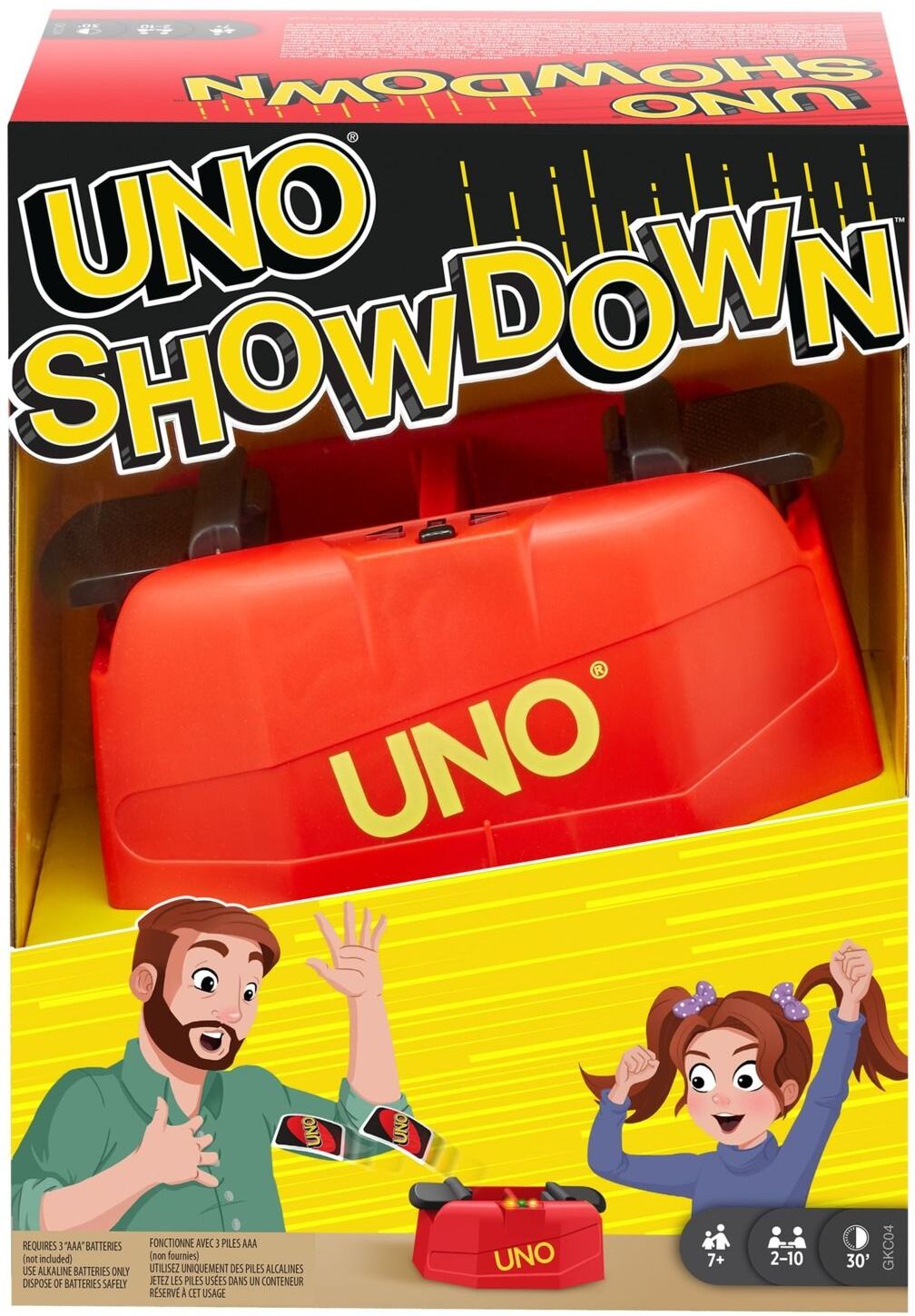 Mattel Uno® Showdown™ Toys Puzzles And Games Games Multi/mønstret Mattel Games