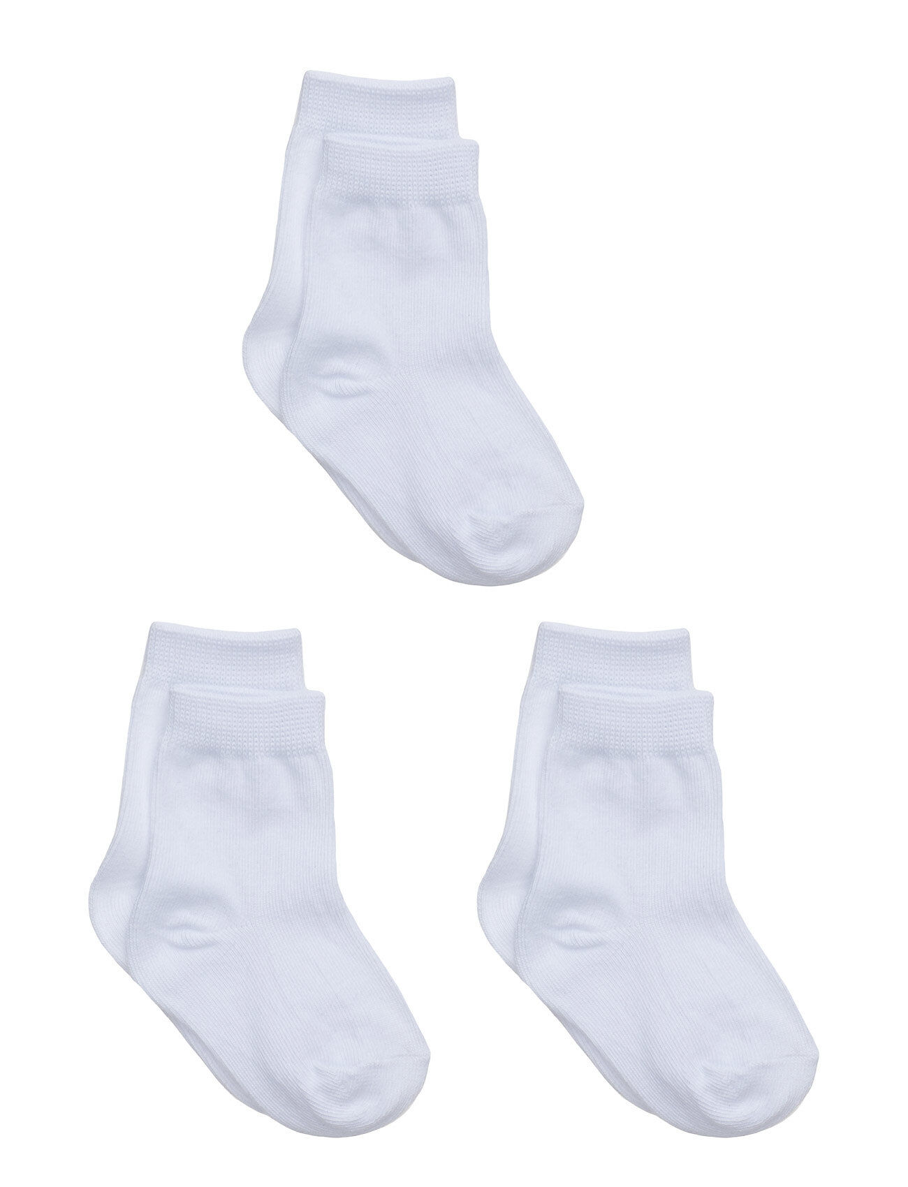 Melton Numbers 3-Pack Socks - Single Night & Underwear Socks Hvit Melton